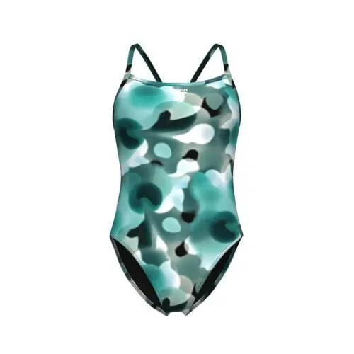 Arena Women's Vert Camouflage One-Piece Swimsuit Challe