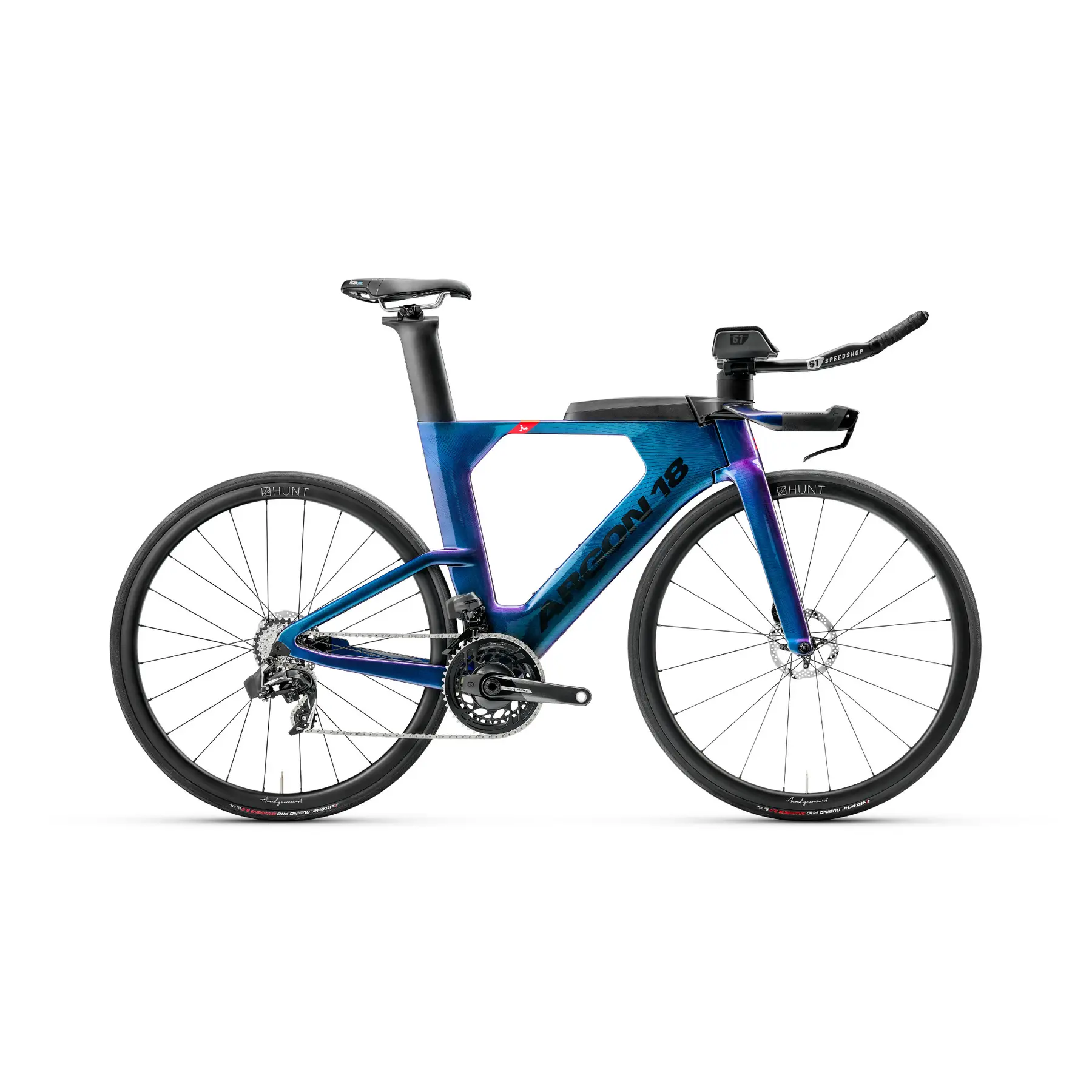 Triathlon Fahrrad Argon 18 E-119 Tri+ Disc Force AXS