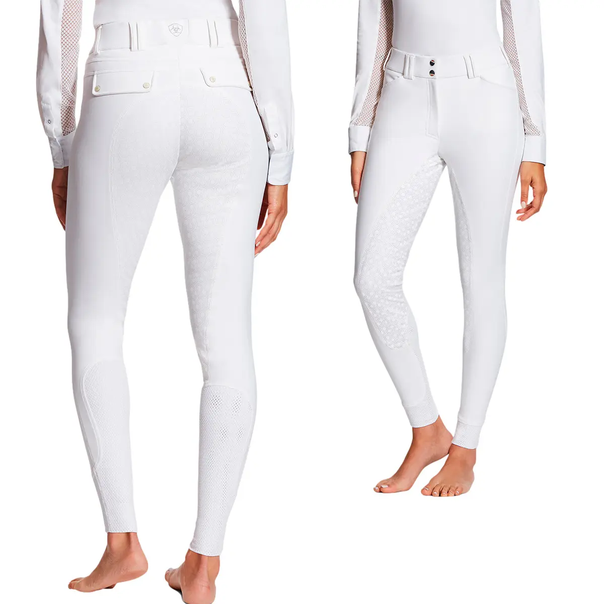 Comparer les prix de Pantalon équitation full grip femme Ariat