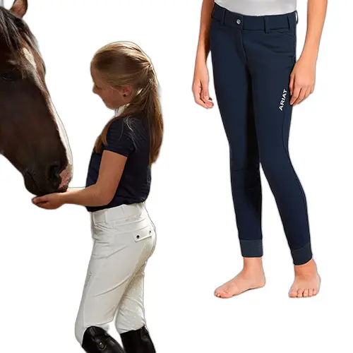 Comparer les prix de Pantalon équitation full grip fille Ariat Tri Factor