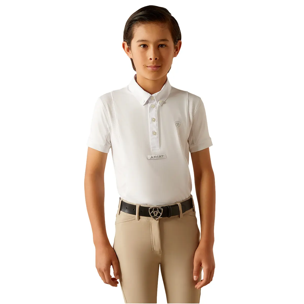 Comparer les prix de Polo de concours enfant Ariat Tek