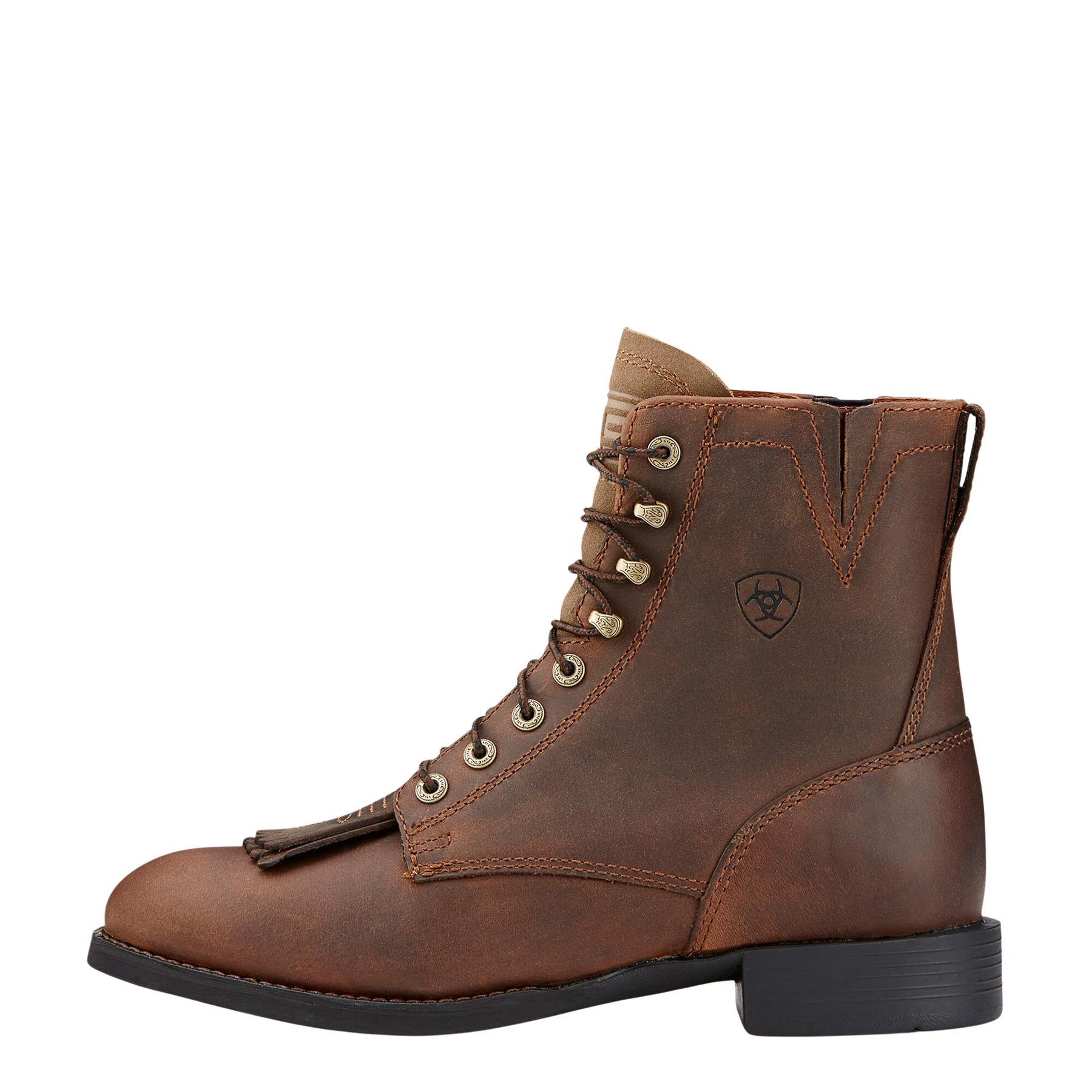 Comparer les prix de Bottes western femme Ariat Heritage Lacer II