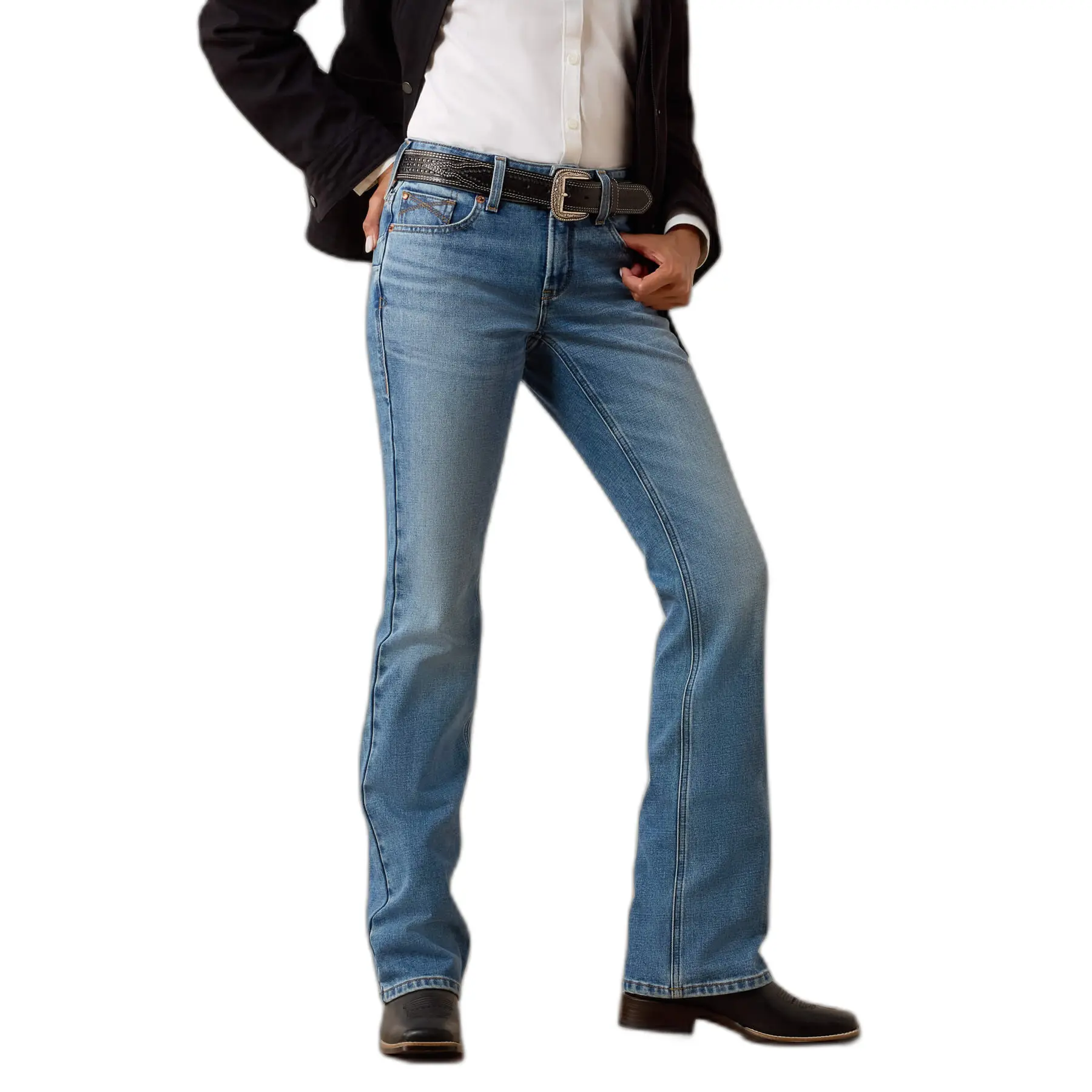 Meilleurs prix pour Jeans d'équitation Bootcut femme Ariat Perfect Rise Acclimatize Nayelli