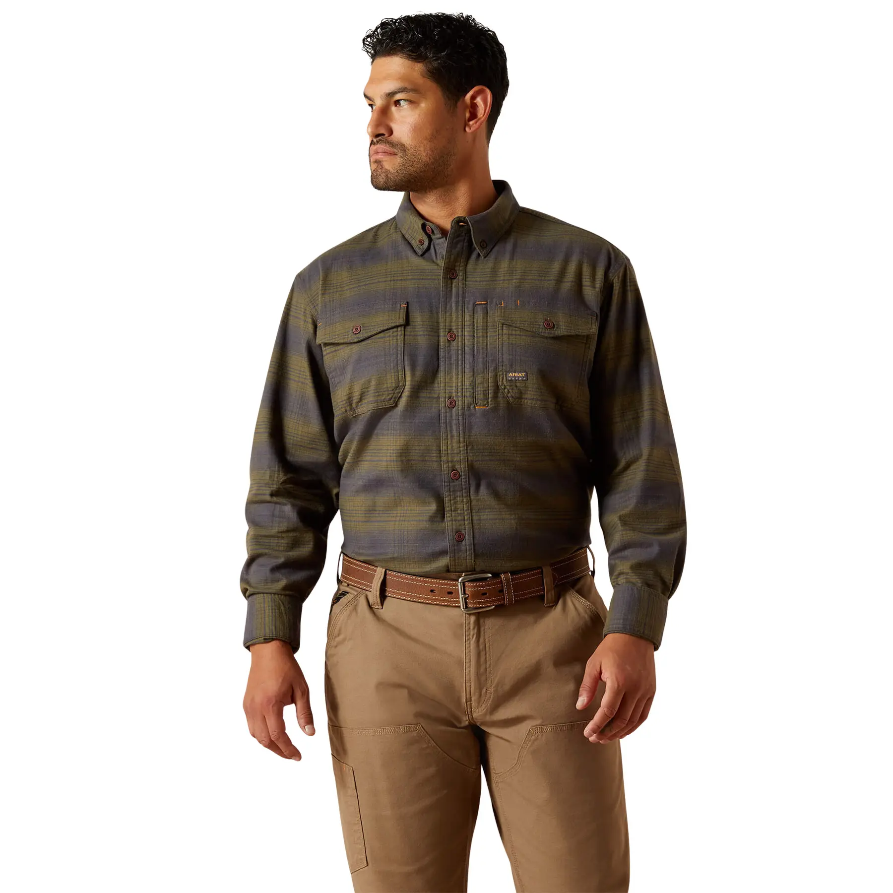 Image of Überhemd Ariat Rebar Flannel DuraStretch