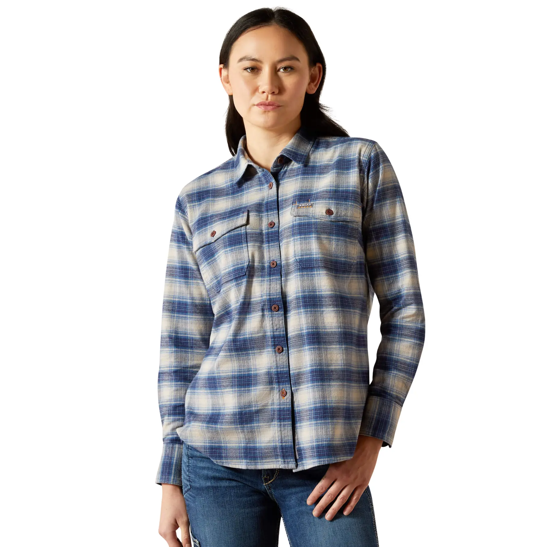 Women's overshirt Ariat Rebar Flannel DuraStretch