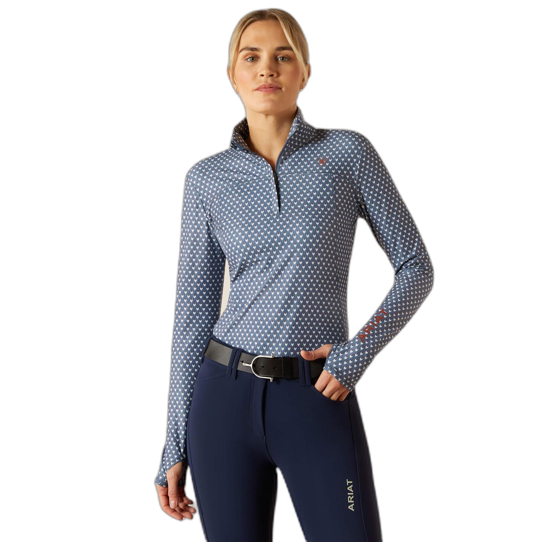 Reittrikot 1/4 ReißVerschluss, Damen Ariat Lowell 3.0-image