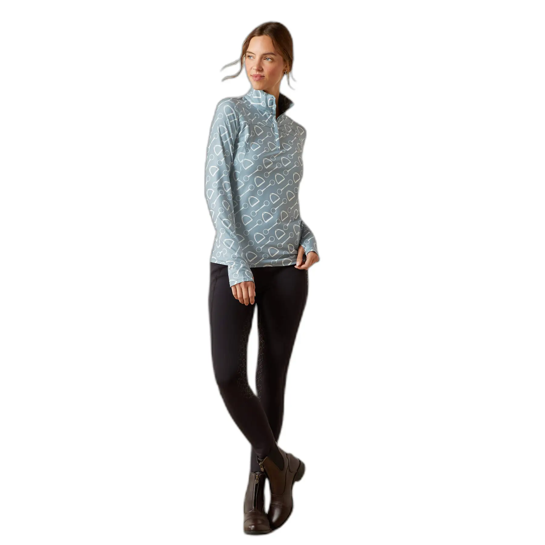 Ariat Women's Vert 1/4 Zip Riding Jersey Lowell 3.0