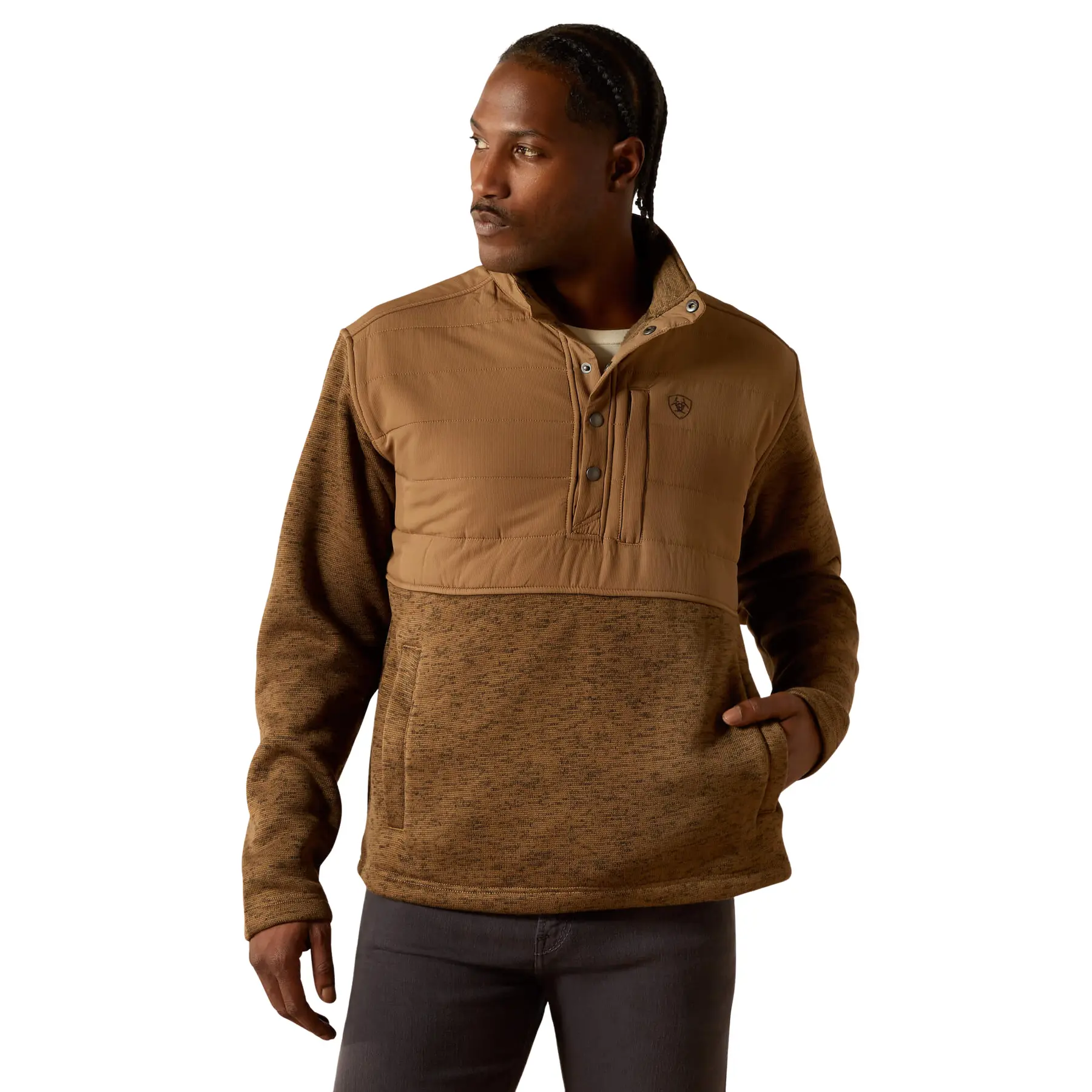 Image of Druckknopf-Pullover Ariat Caldwell