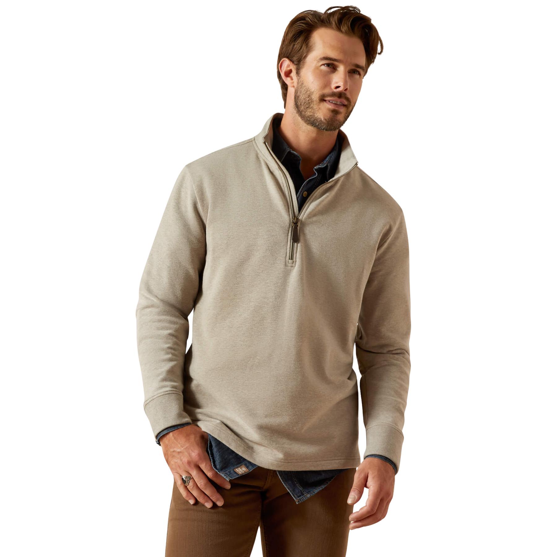 Meilleurs prix pour Sweatshirt 1/2 Zip Ariat Wilford