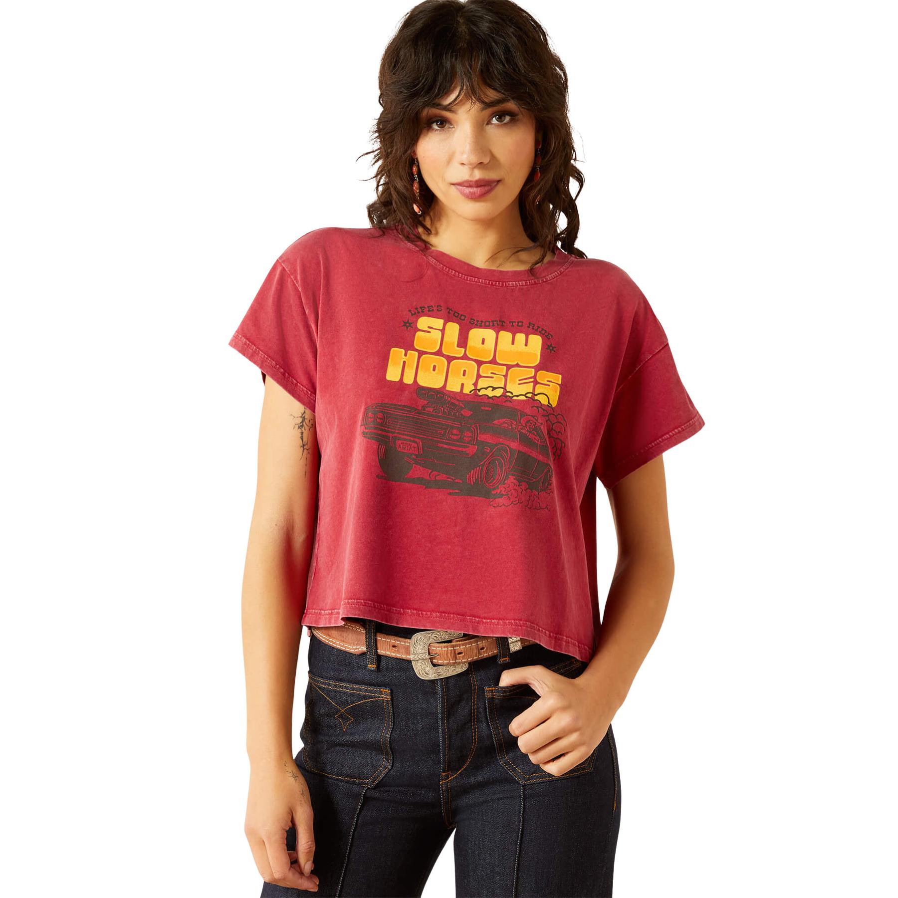 Meilleurs prix pour T-shirt femme Ariat Sendero Slow Horses