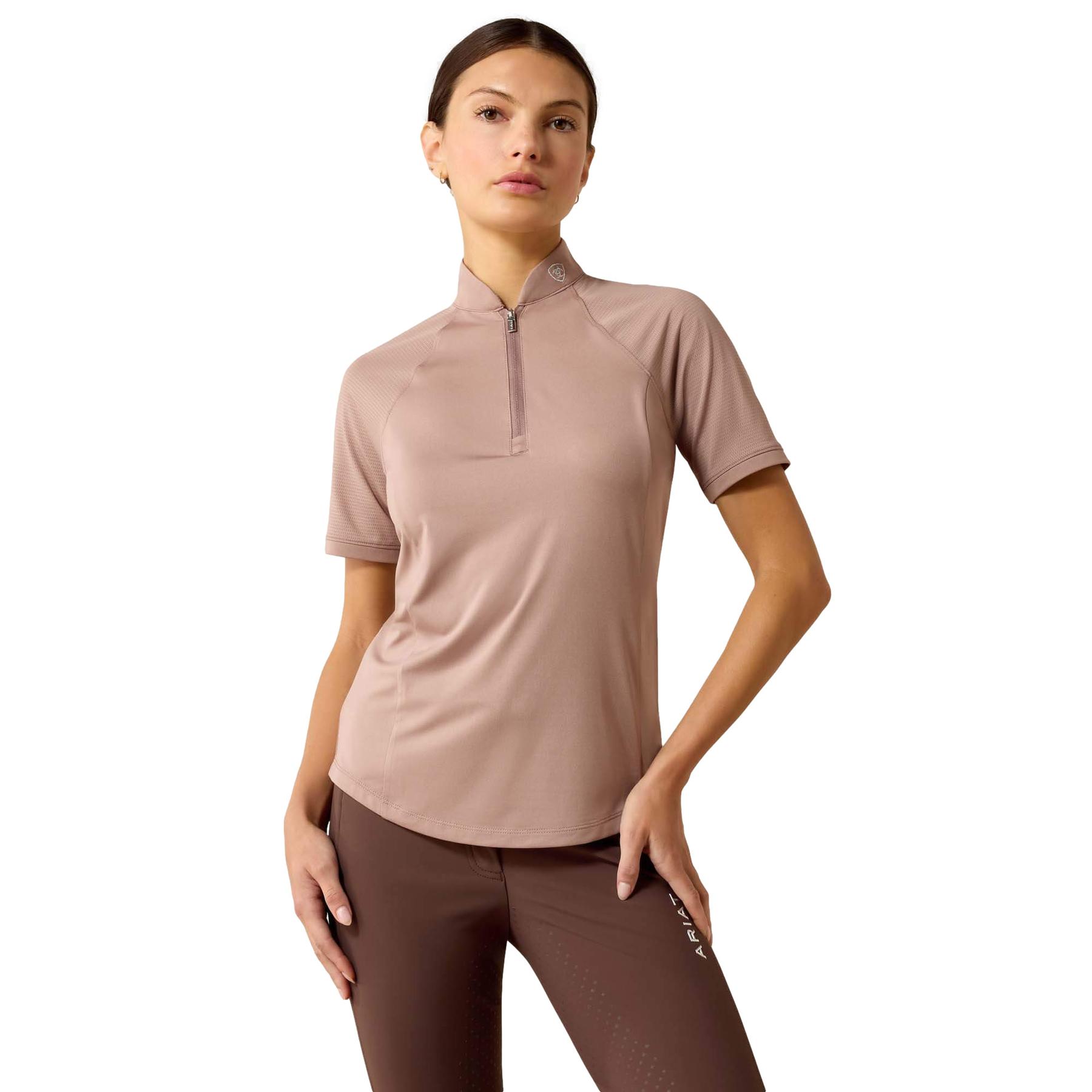 Meilleurs prix pour Maillot équitation 1/4 zip femme Ariat Soquel