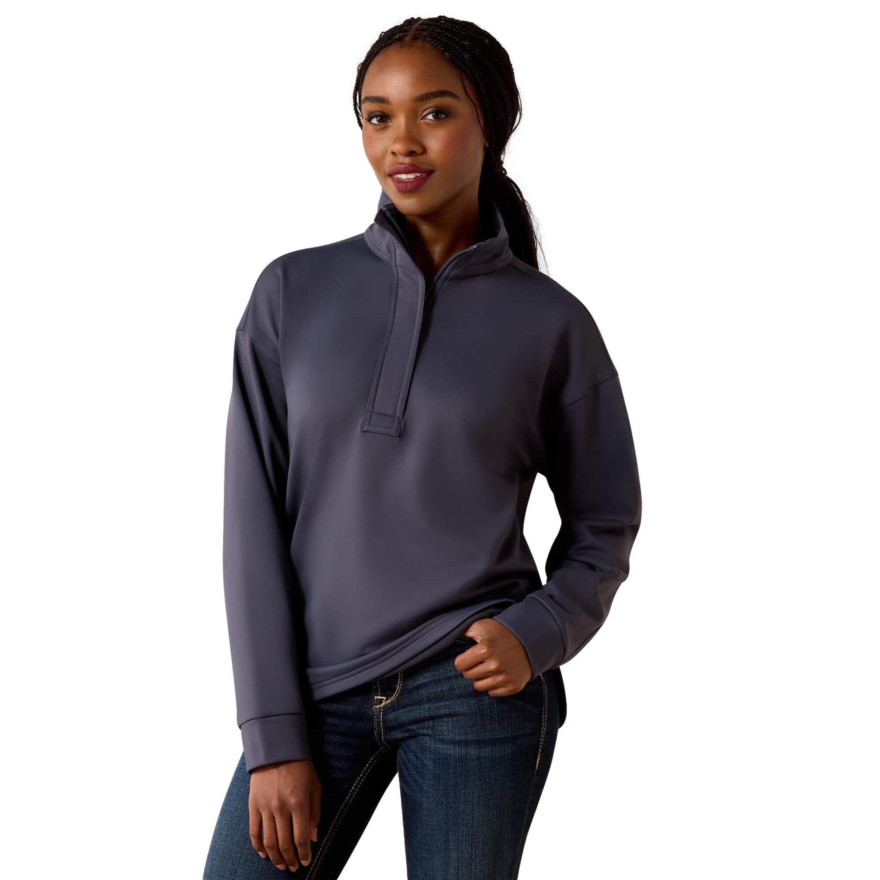 Comparer les prix de Sweatshirt 1/2 zip femme Ariat Breeze