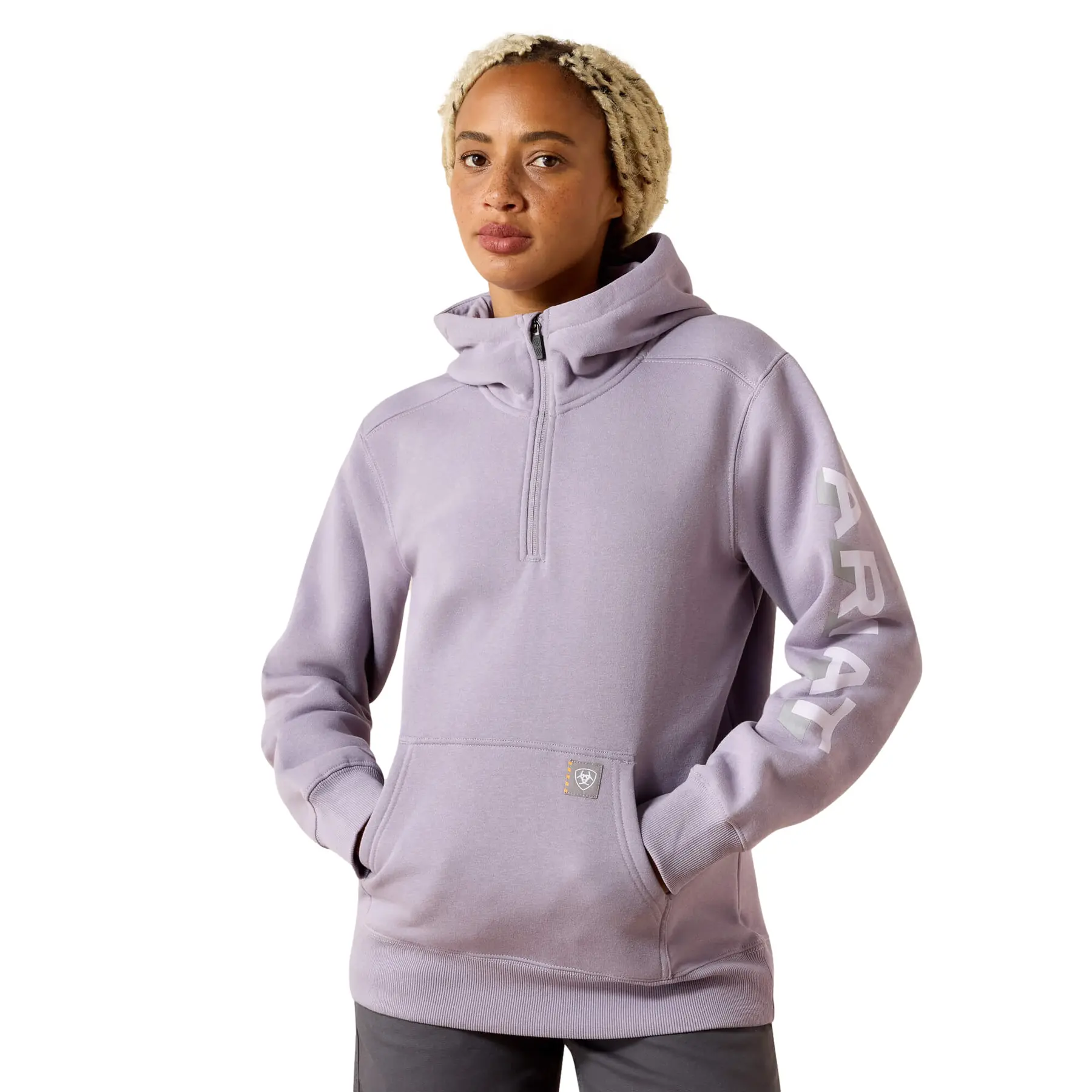 Women's 1/2 zip hooded sweatshirt Ariat Rebar