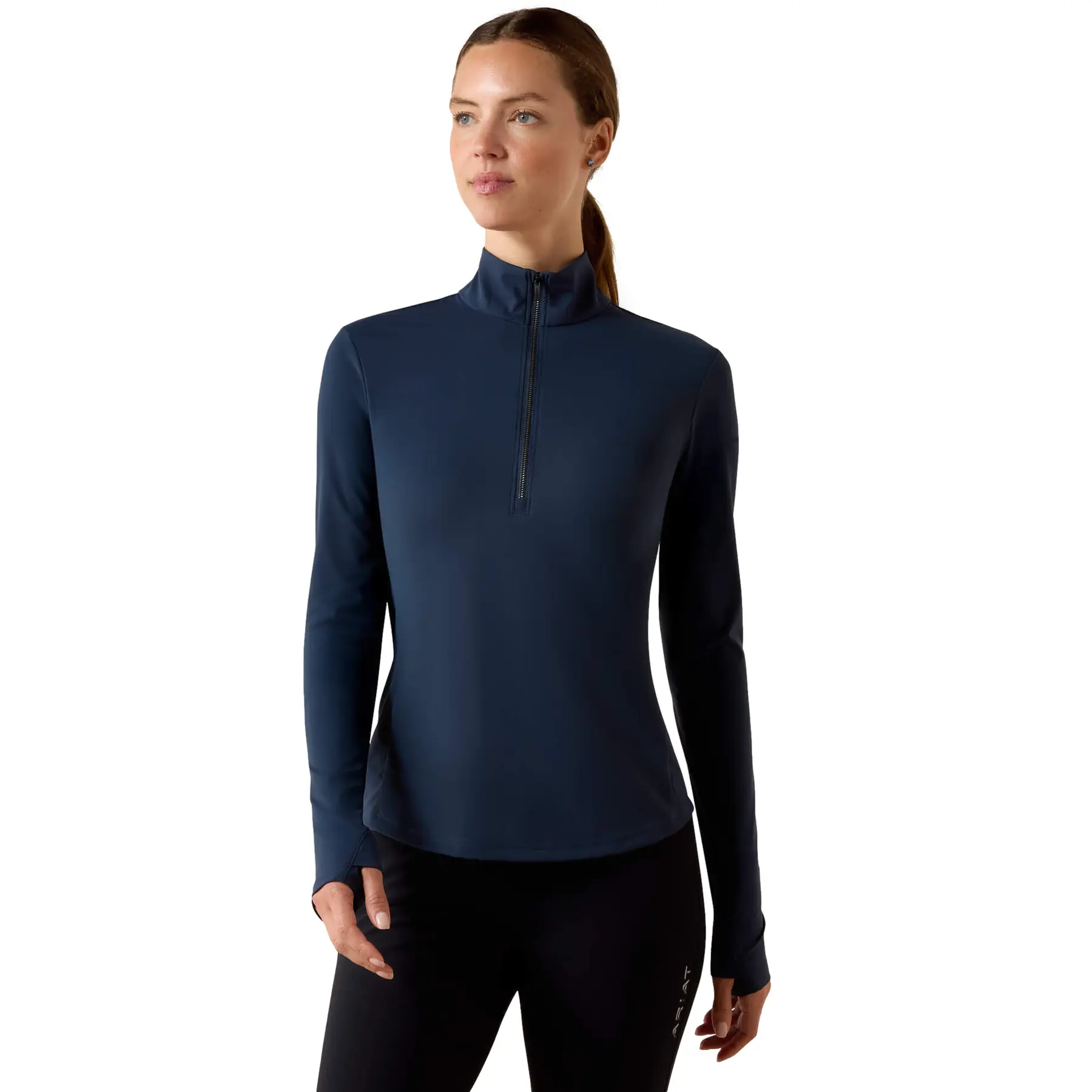Reittrikot 1/2 Reißverschluss, Damen Ariat SolVeil