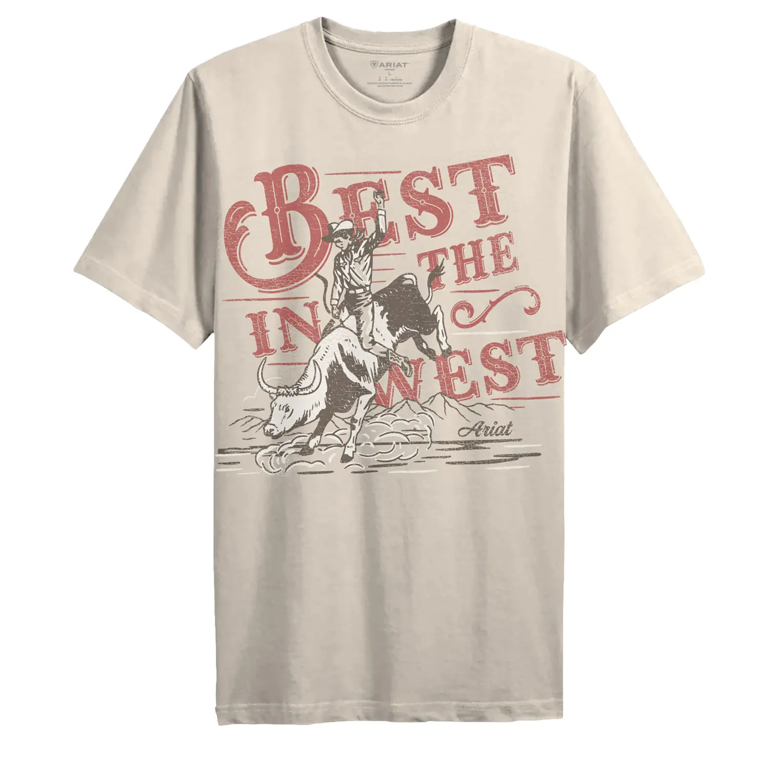 Comparer les prix de T-shirt femme Ariat Bull Rider