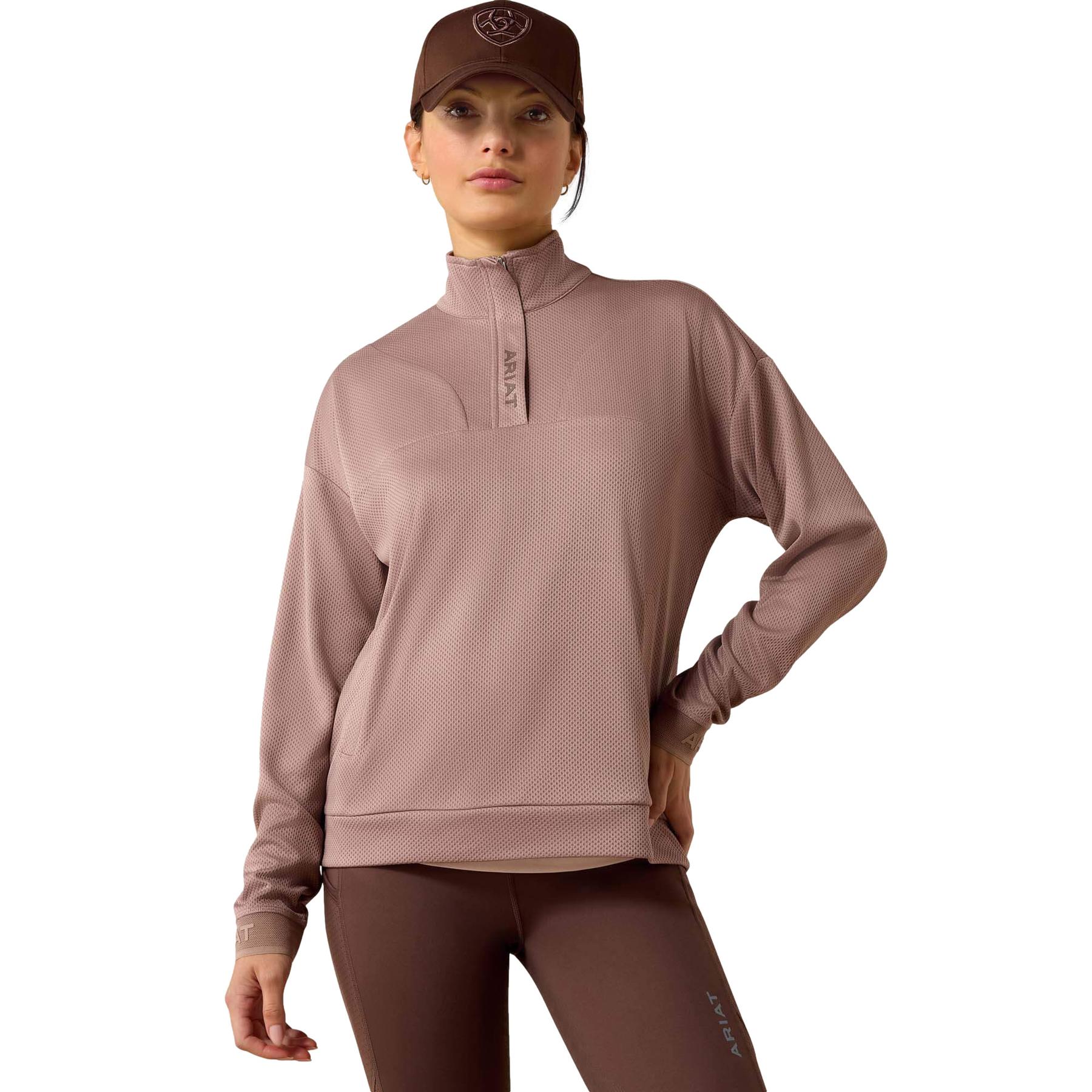 Maglione da donna con 1/2 di zip Ariat Breathe