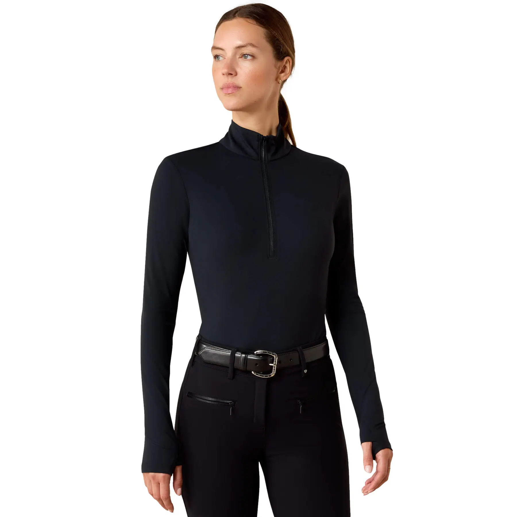 Reittrikot 1/2 Reißverschluss, Damen Ariat SolVeil