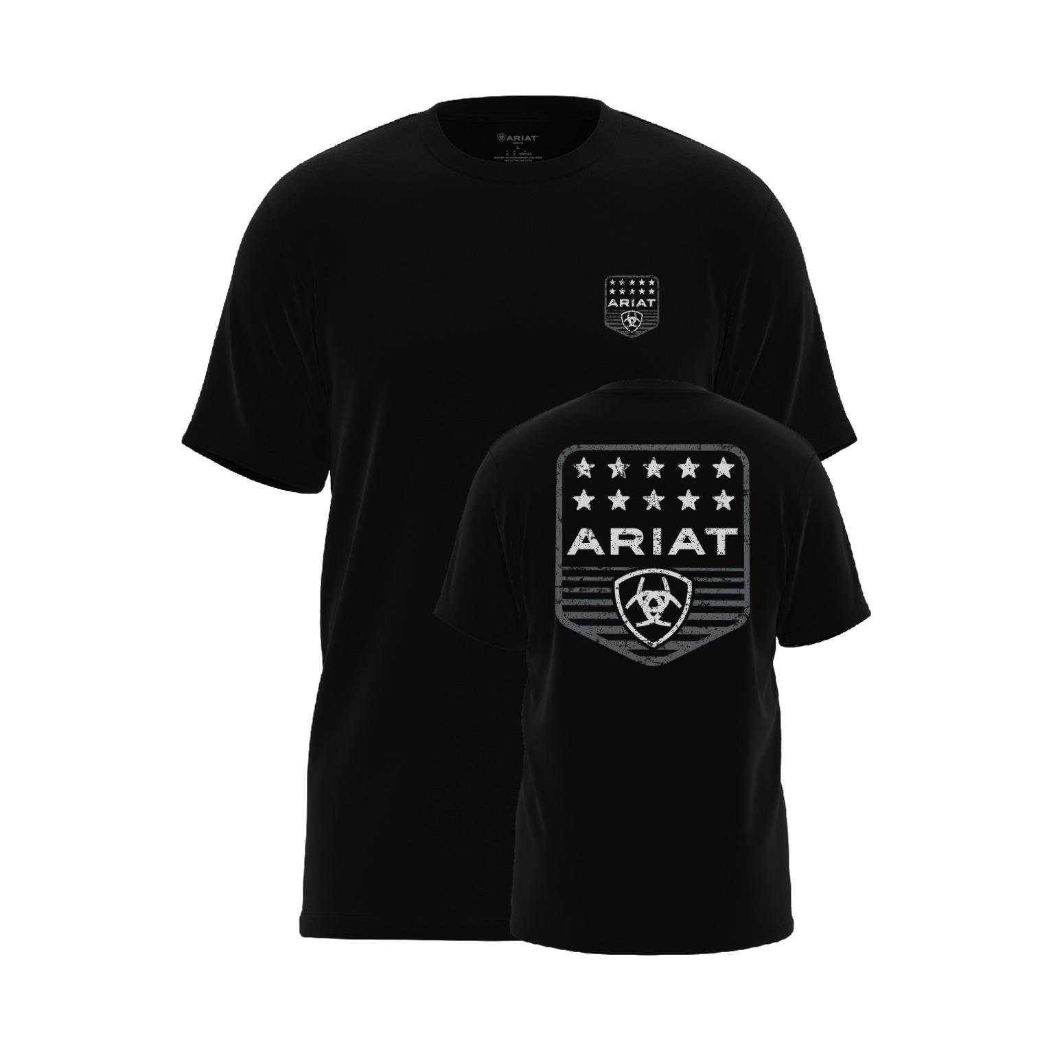 Meilleurs prix pour T-shirt Ariat Stripe Patriotic