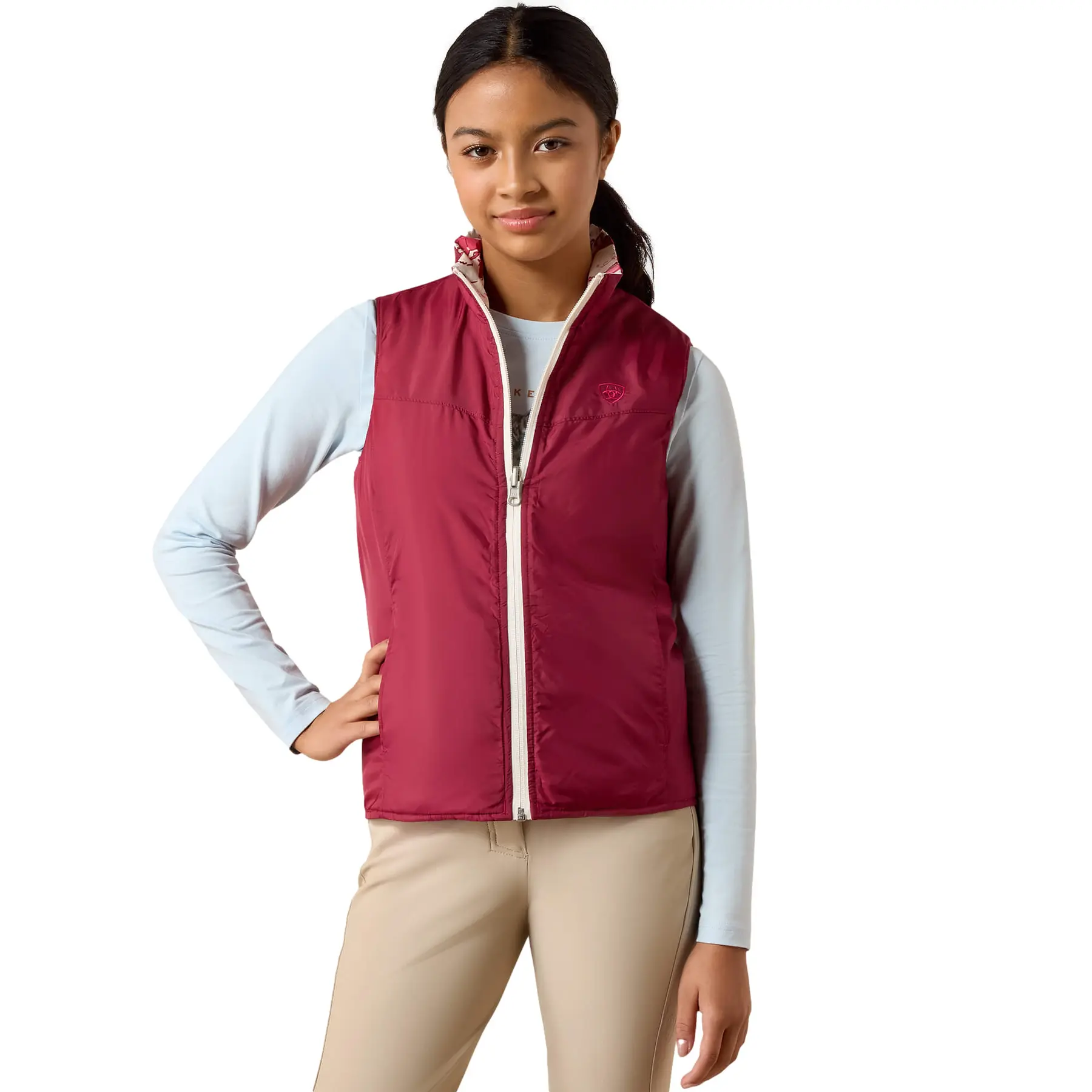 Ärmellose Steppjacke Kind Ariat Bella