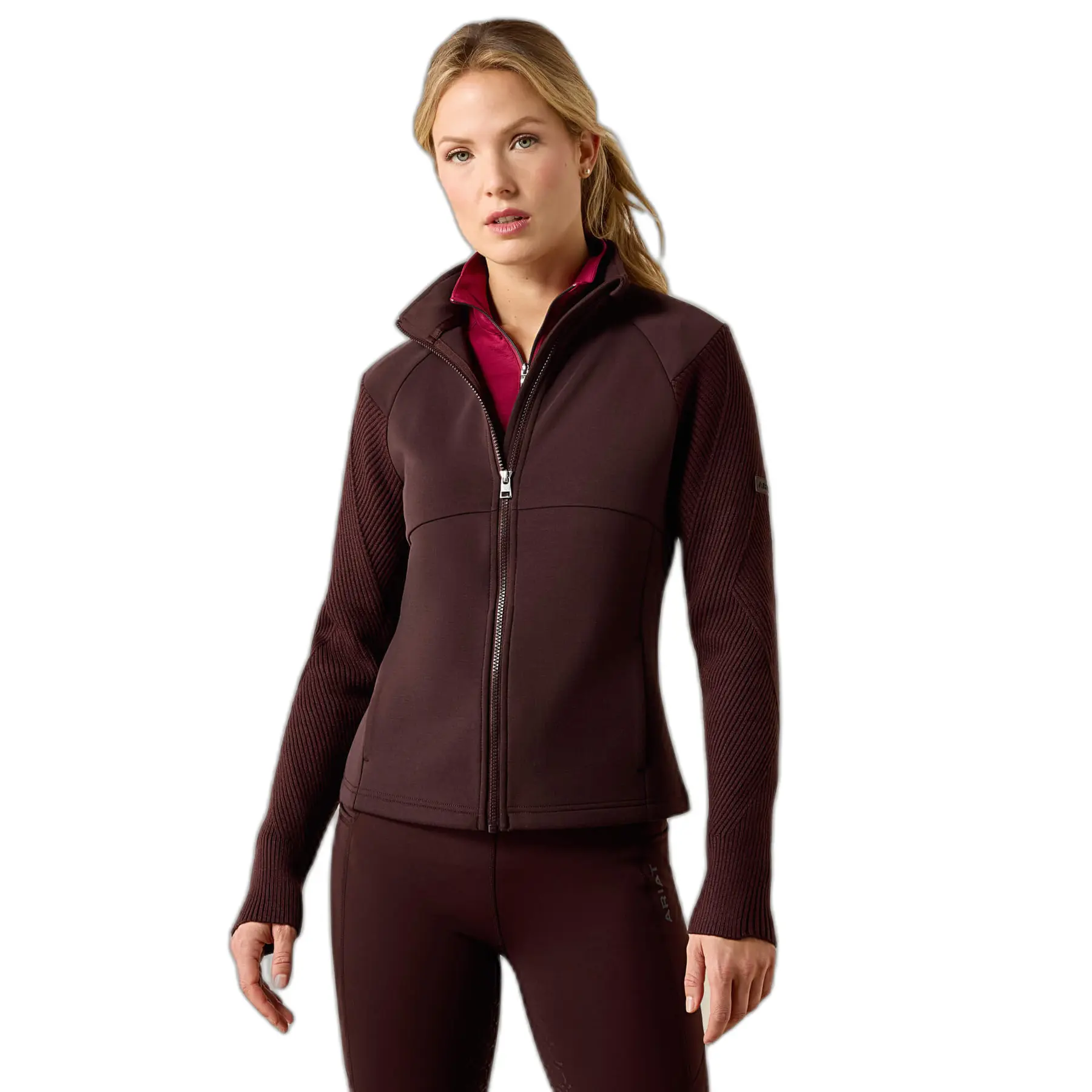 Sweatshirt Full Zip Damen Ariat Skadi