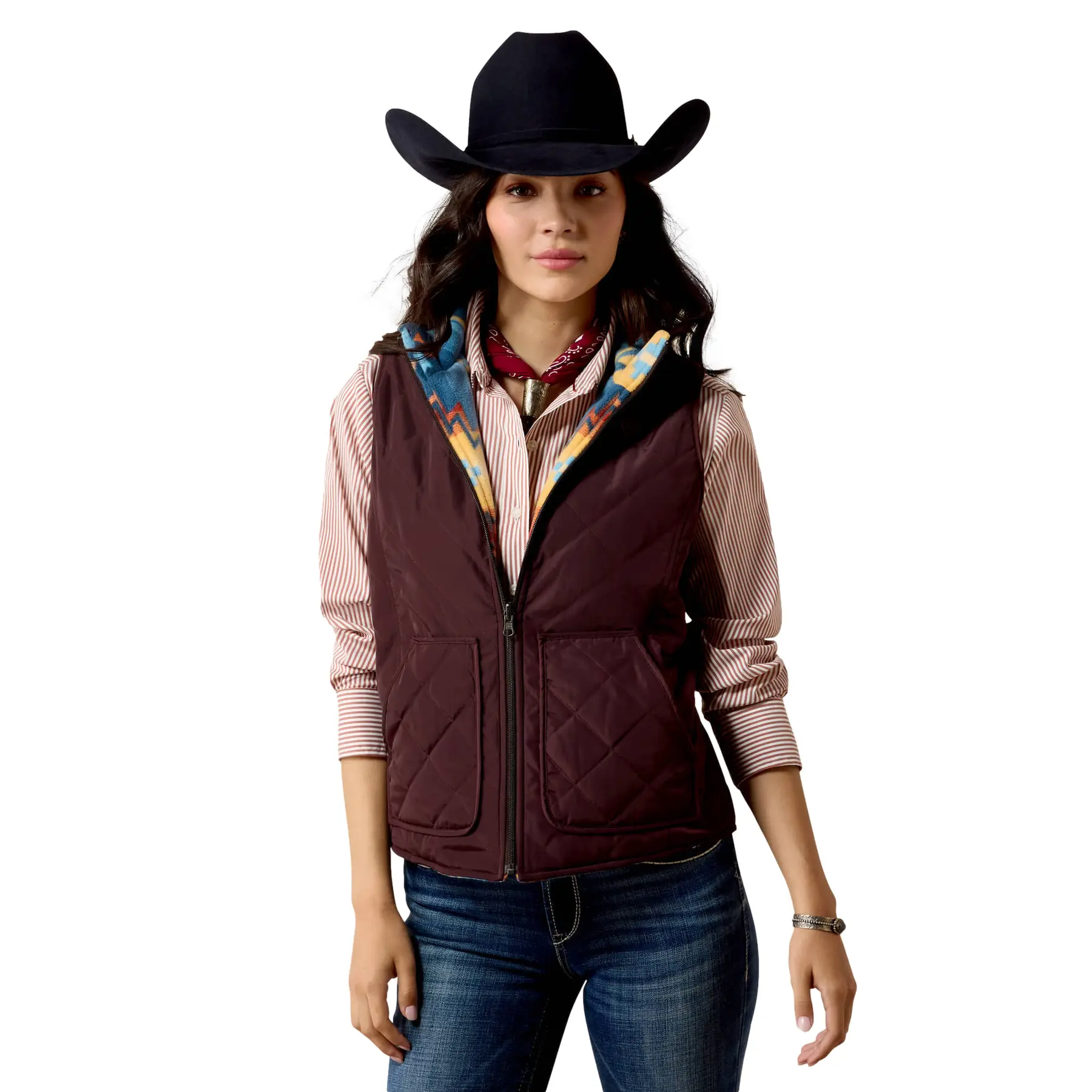 Damesgilet Ariat Dilon 2.0 Reversible Insulated