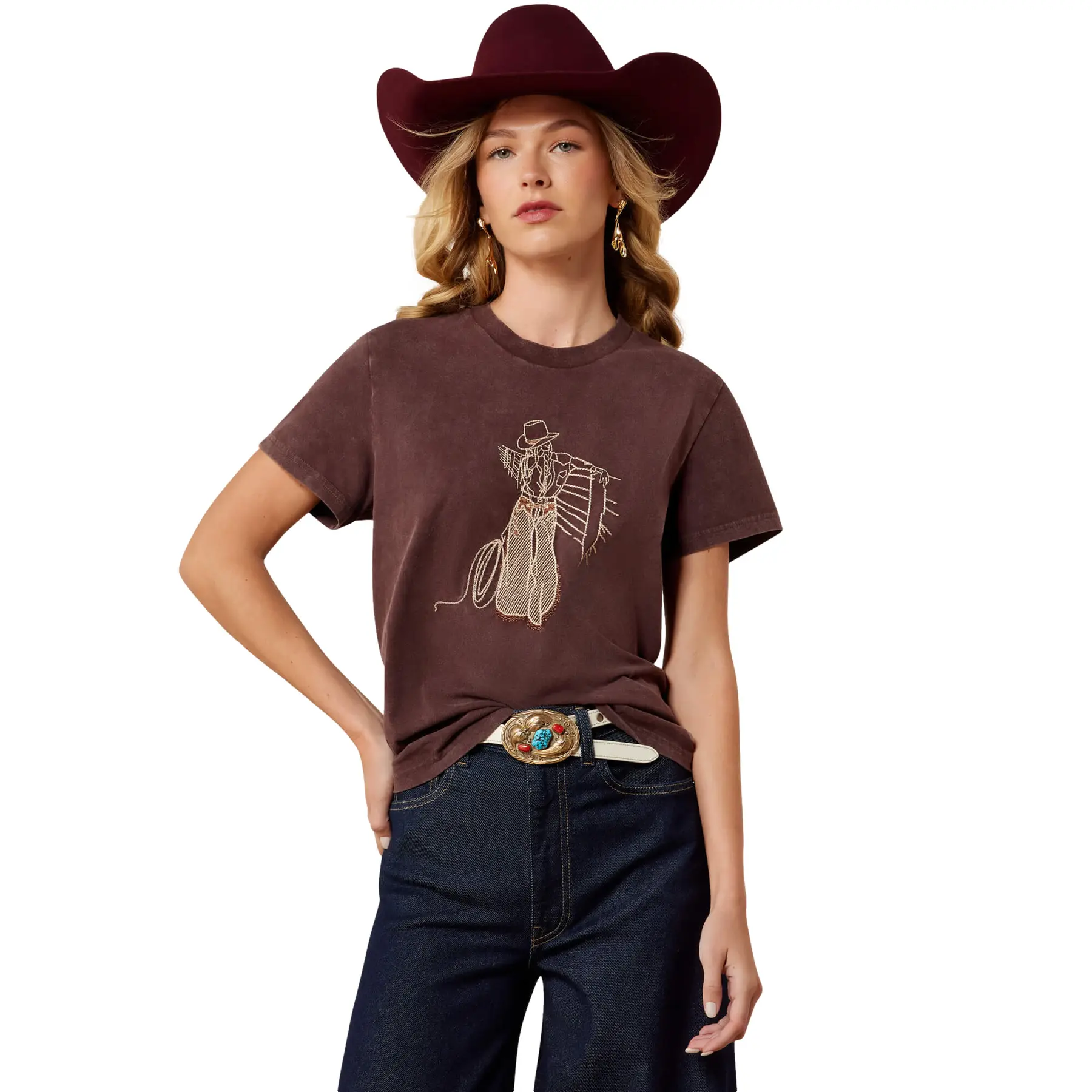 T-shirt dames Ariat Rebel