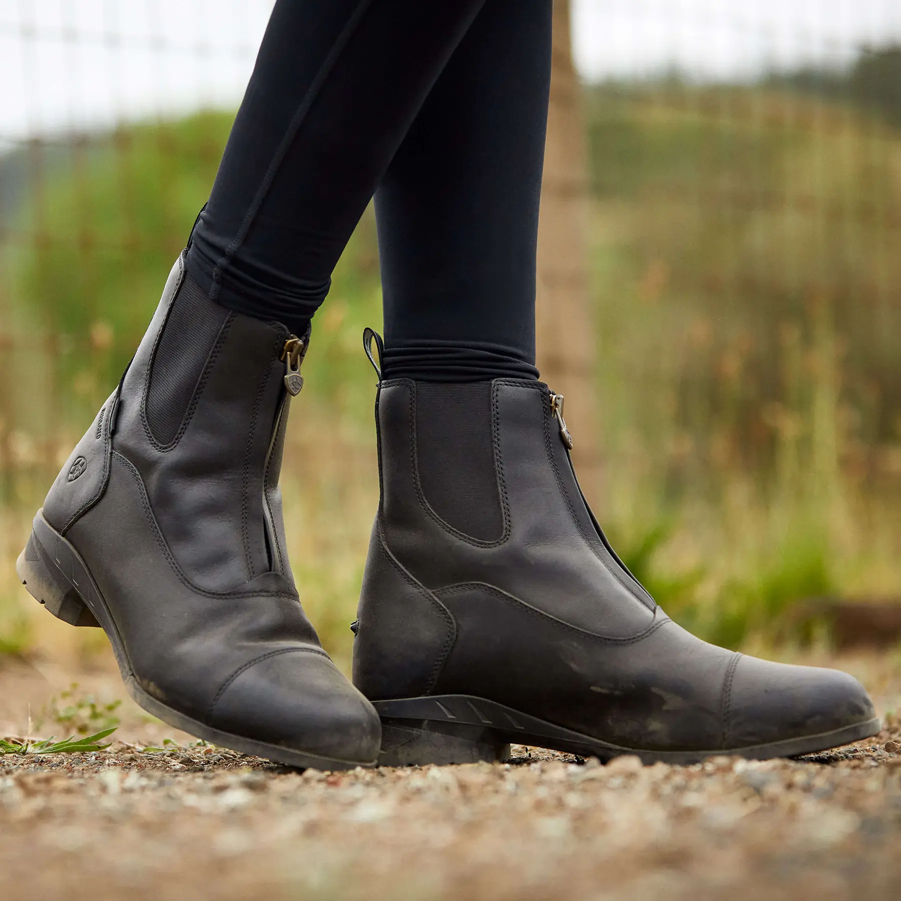 Bottes D'Équitation Ariat Heritage Paddock – Femme Taille 6.5 UK, Zippées, NEUVES