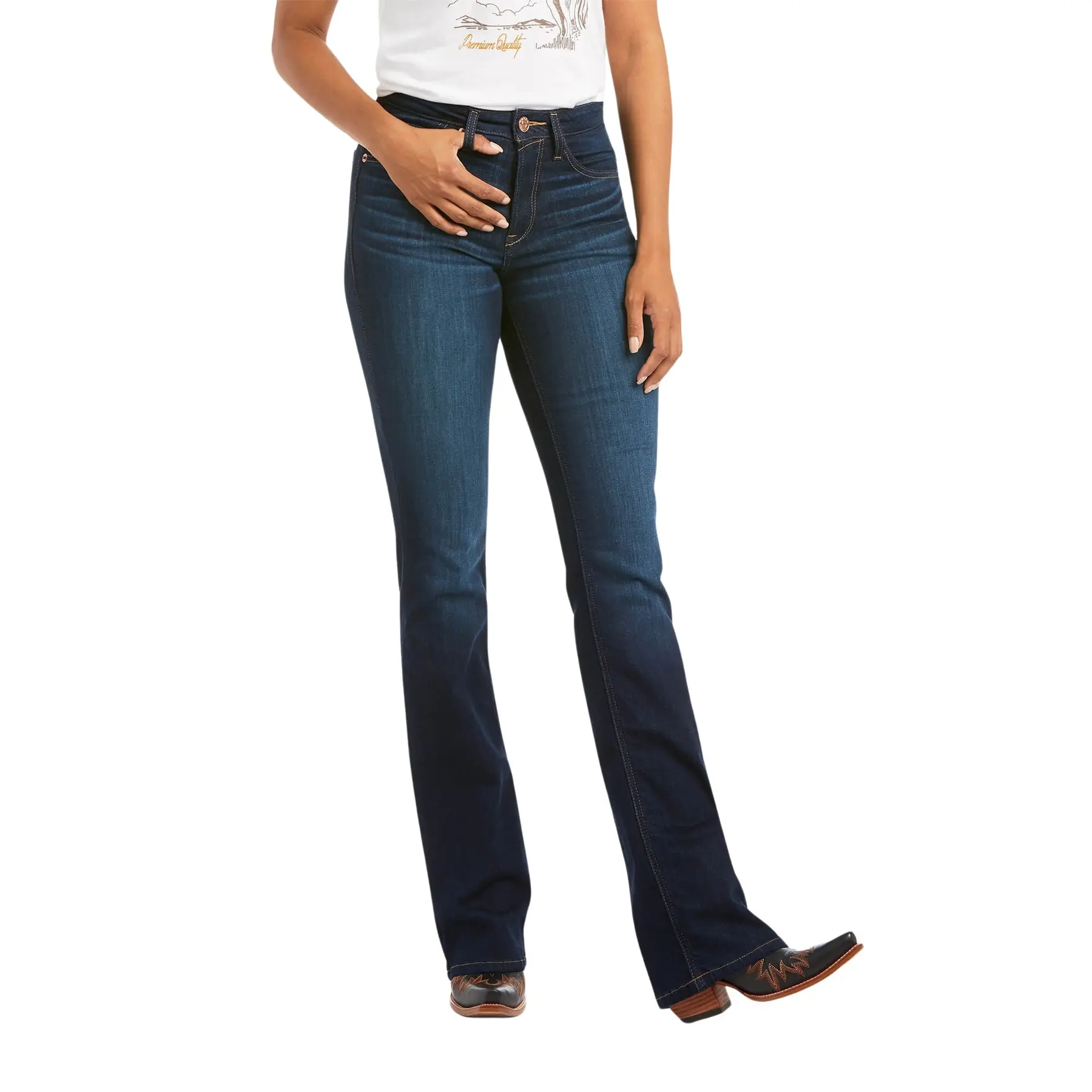 Jeans d'équitation femme Ariat Real Boot Cut Ballary