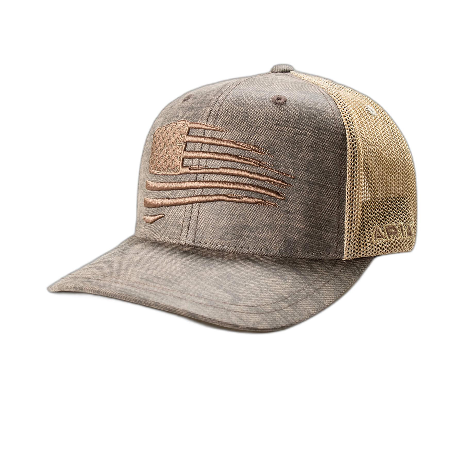 Comparer les prix de Casquette trucker Ariat Patriot Flag