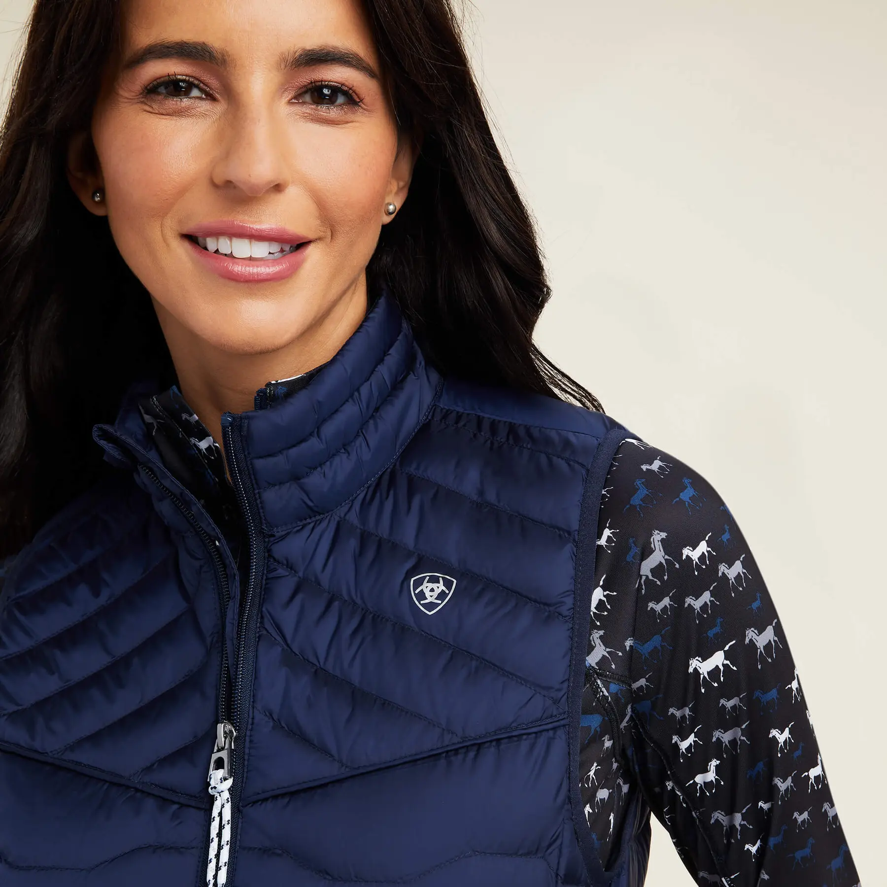 Gilet En Doudoune Ariat Taille L - Neuf Avec Emballage D'Origine - Idéal Pour L'Extérieur