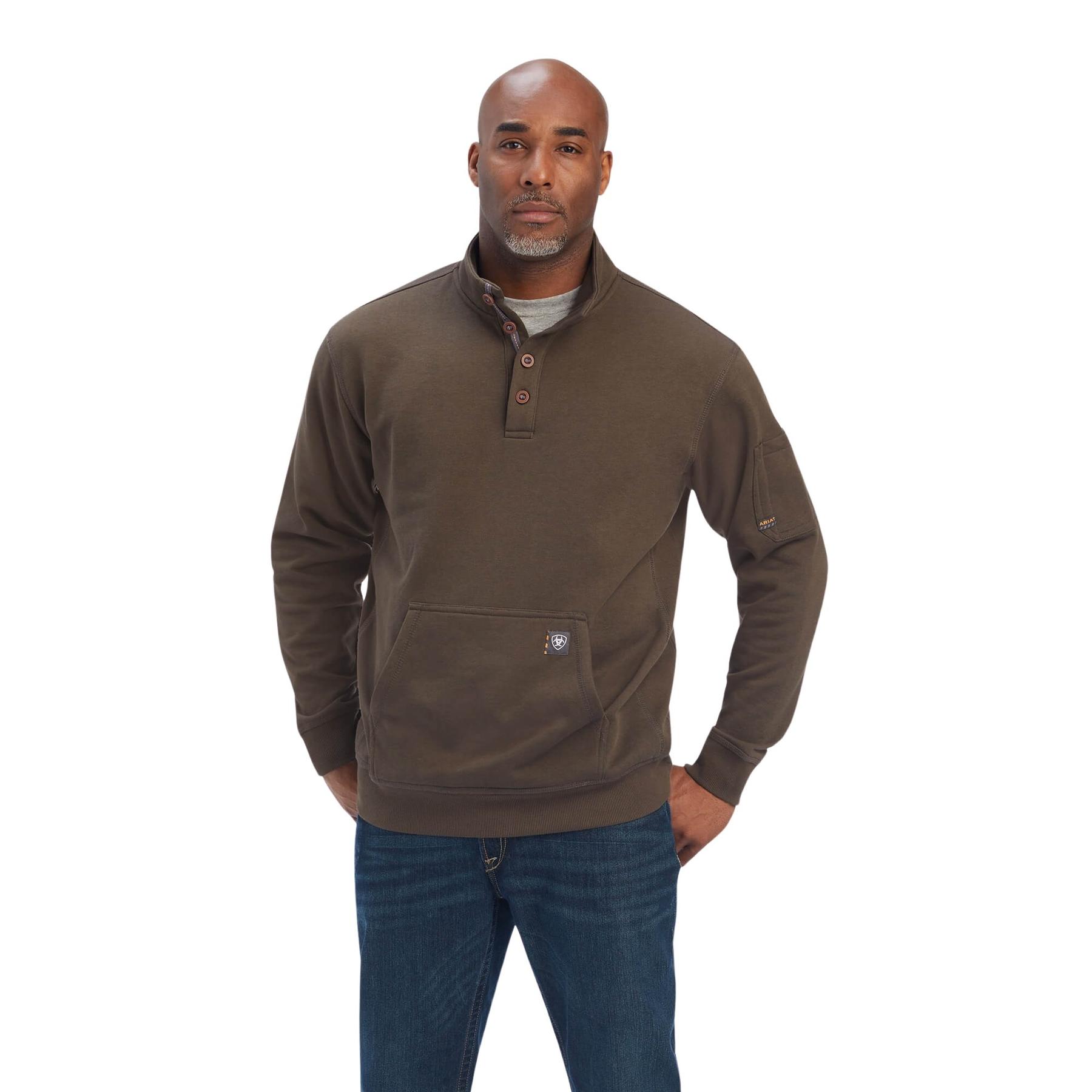 0195696369224 - Pullover Ariat Rebar Overtime