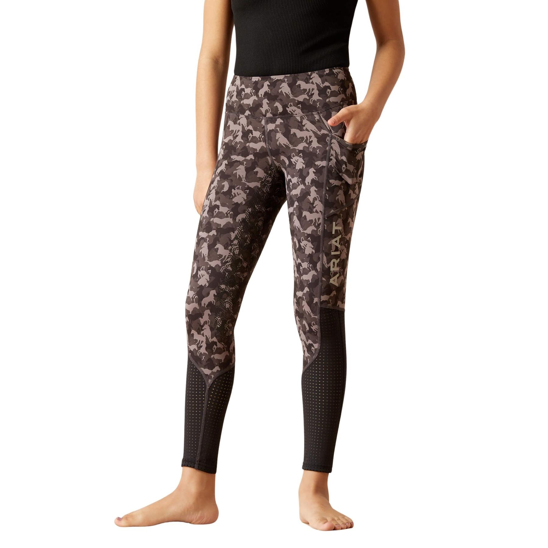 Leggins da equitazione full grip per bambina Ariat Eos