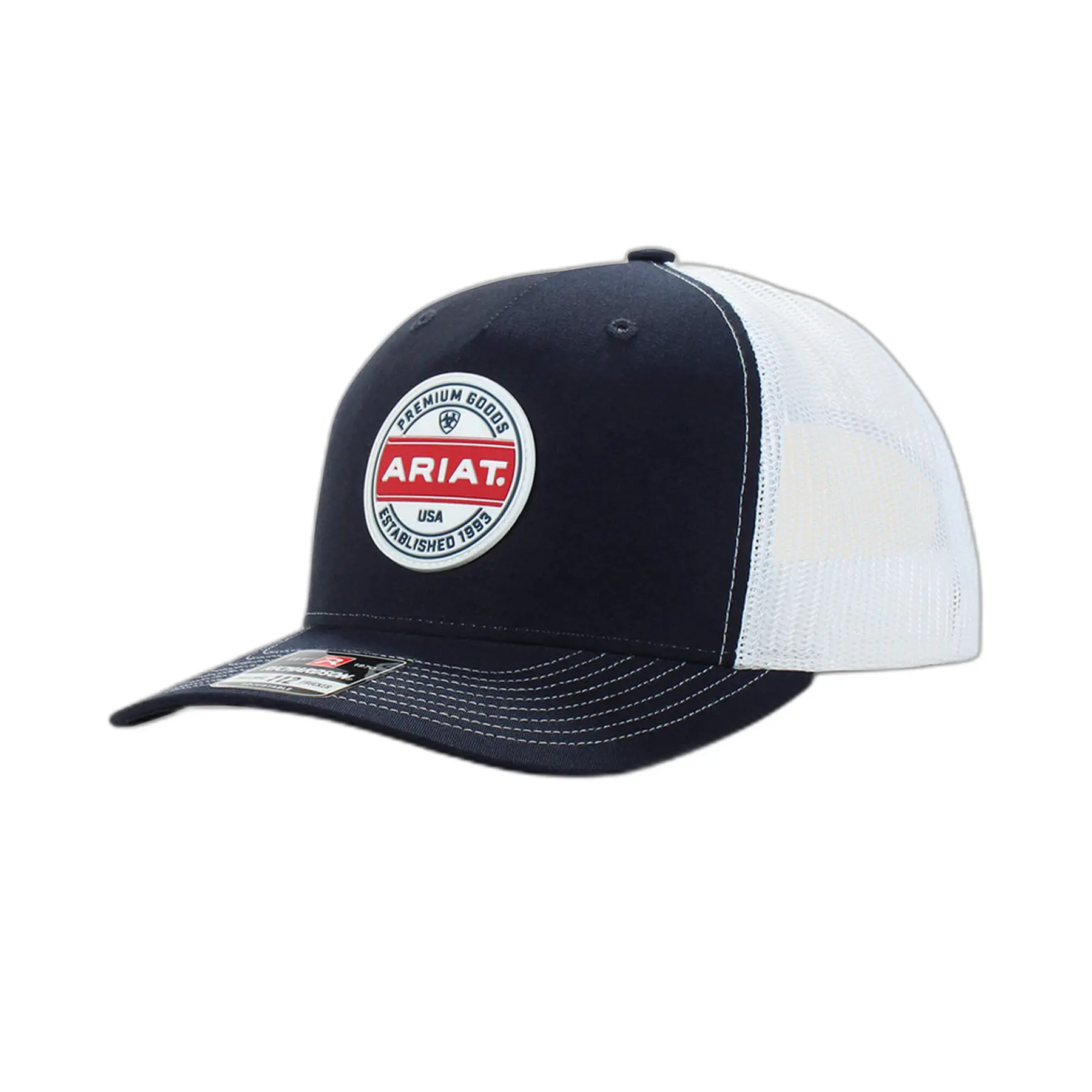 Meilleurs prix pour Casquette trucker Ariat Premium goods round patch