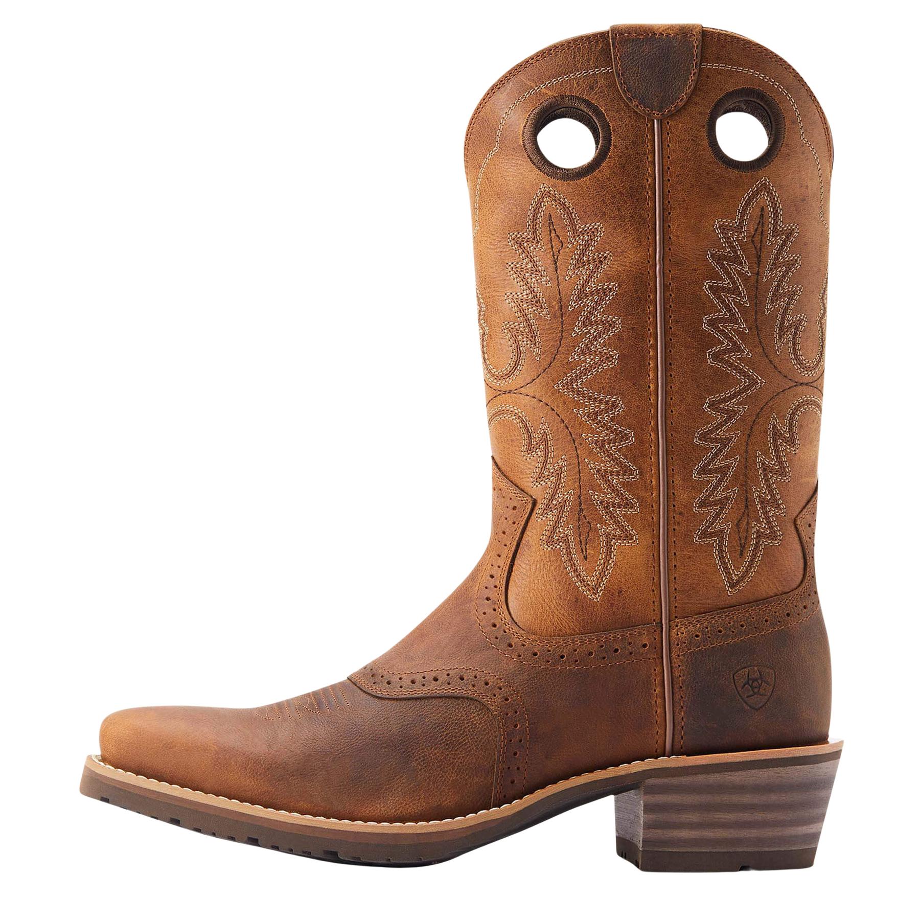 Stivali western ibridi con punta quadrata Ariat Roughstock