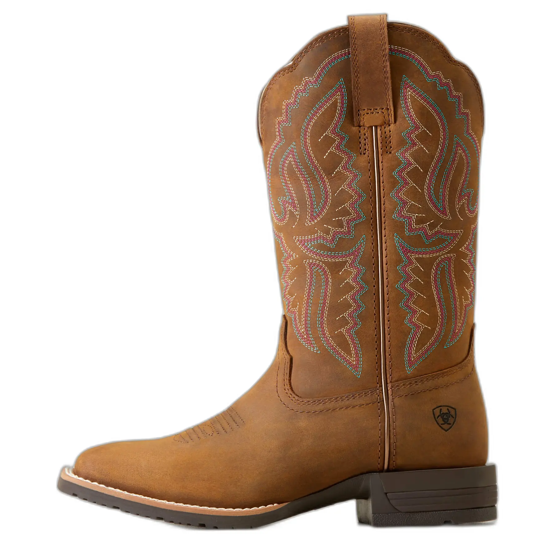Comparer les prix de Bottes western en cuir hybride femme Ariat Ranchwork