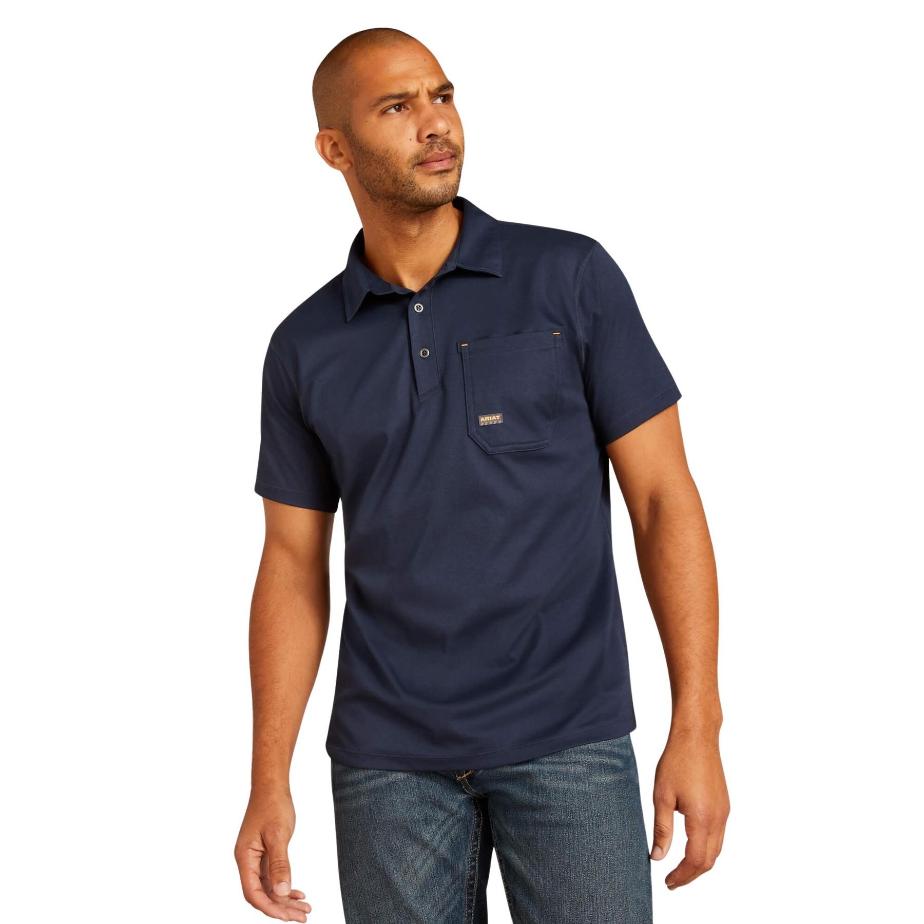 0197318056512 - Polo-Shirt Ariat Rebar