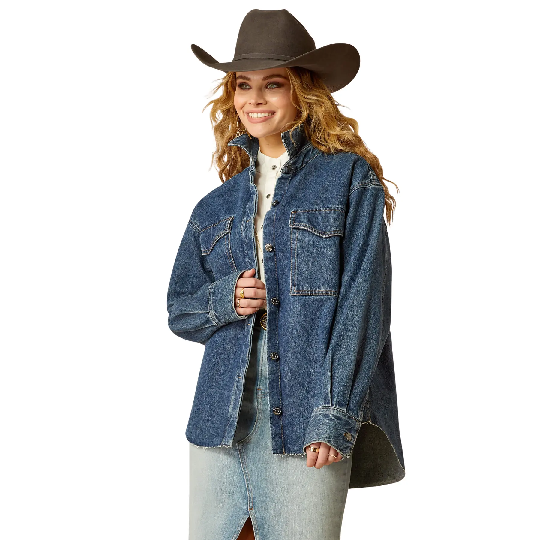 Ariat Bleu Dames Spijkerjack