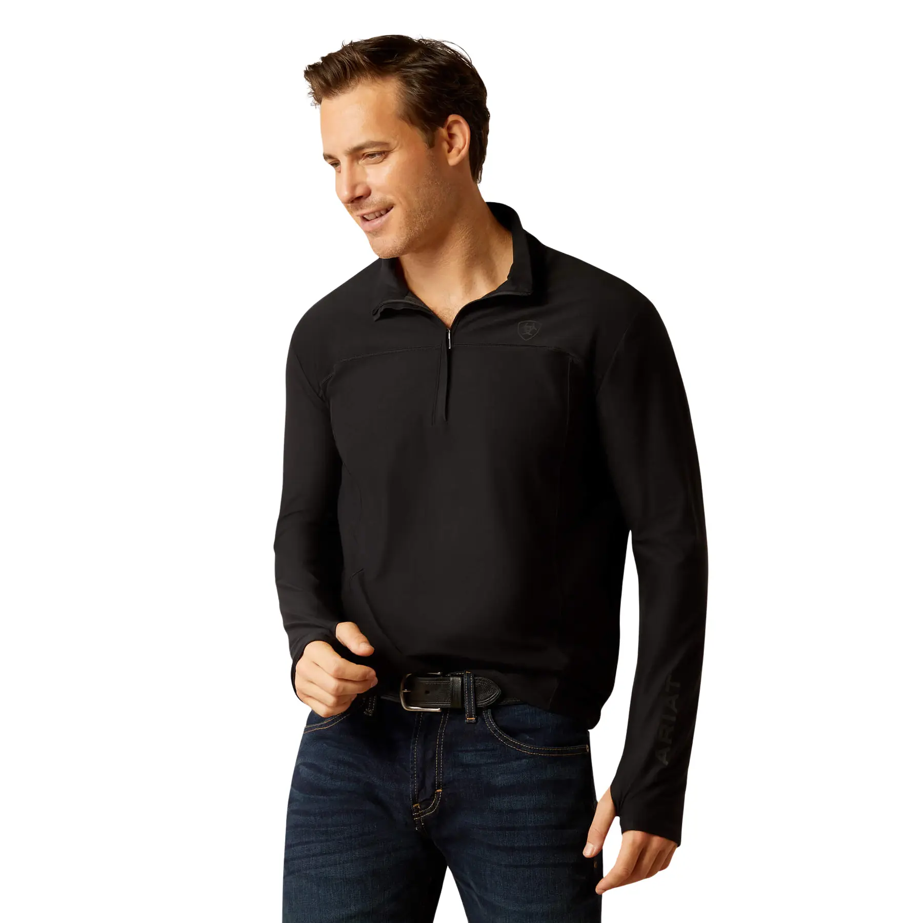 Image of Reit-Shirt 1/4-Reißverschluss Ariat Lowell 3.0