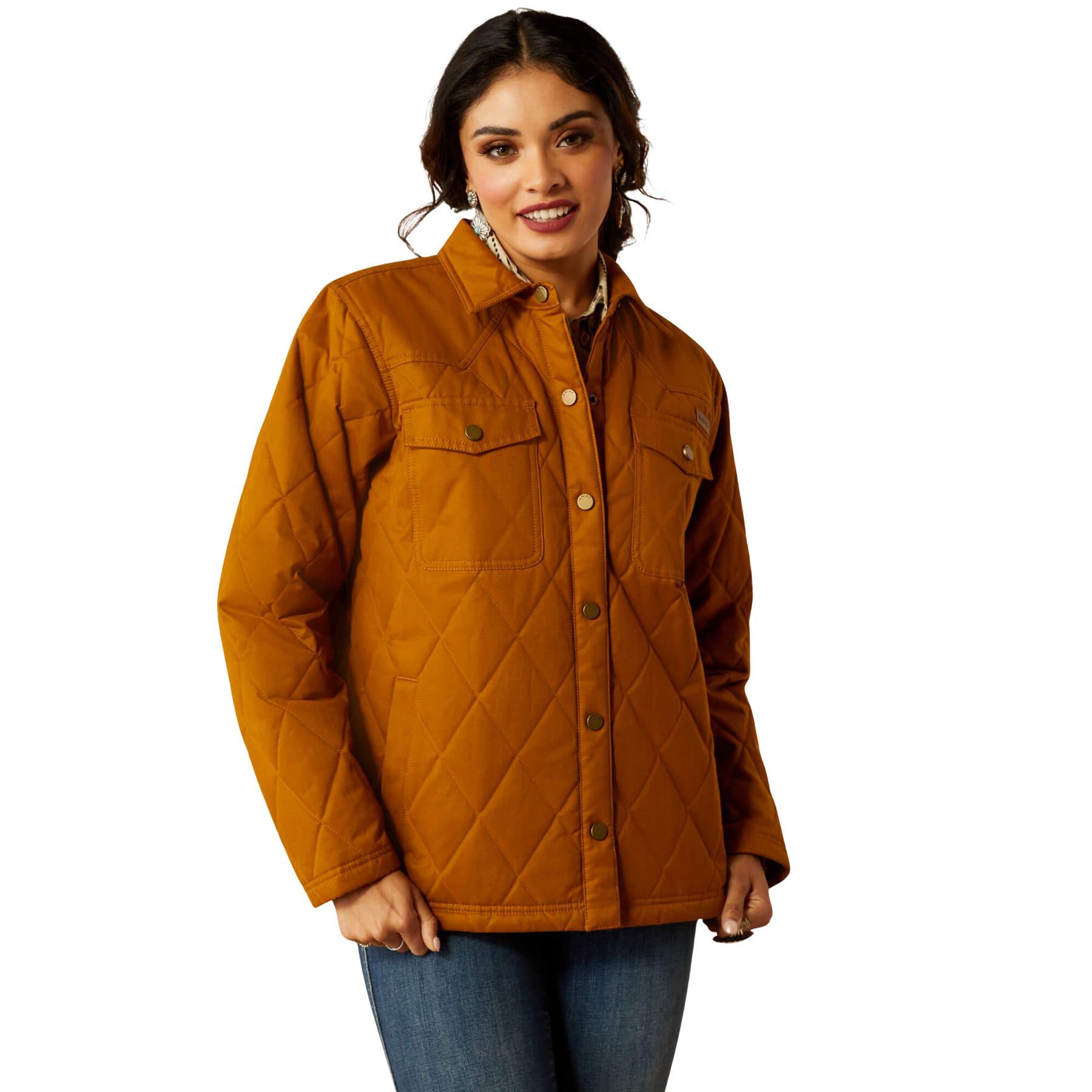 Impermeabile da equitazione da donna Ariat Grizzly Quilted Barn