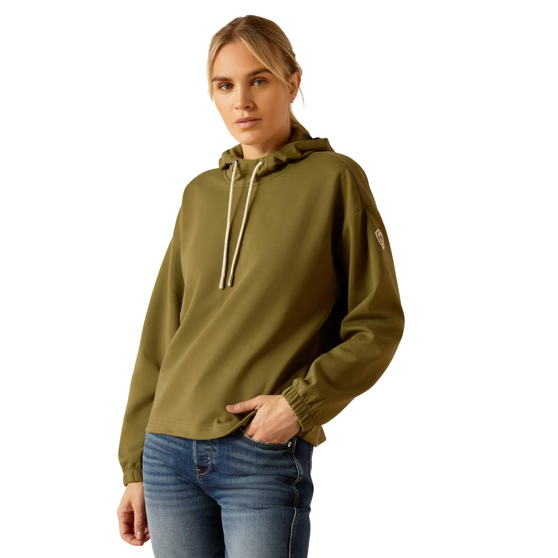 0197318145759 - Damen Kapuzenpullover Ariat Moraga