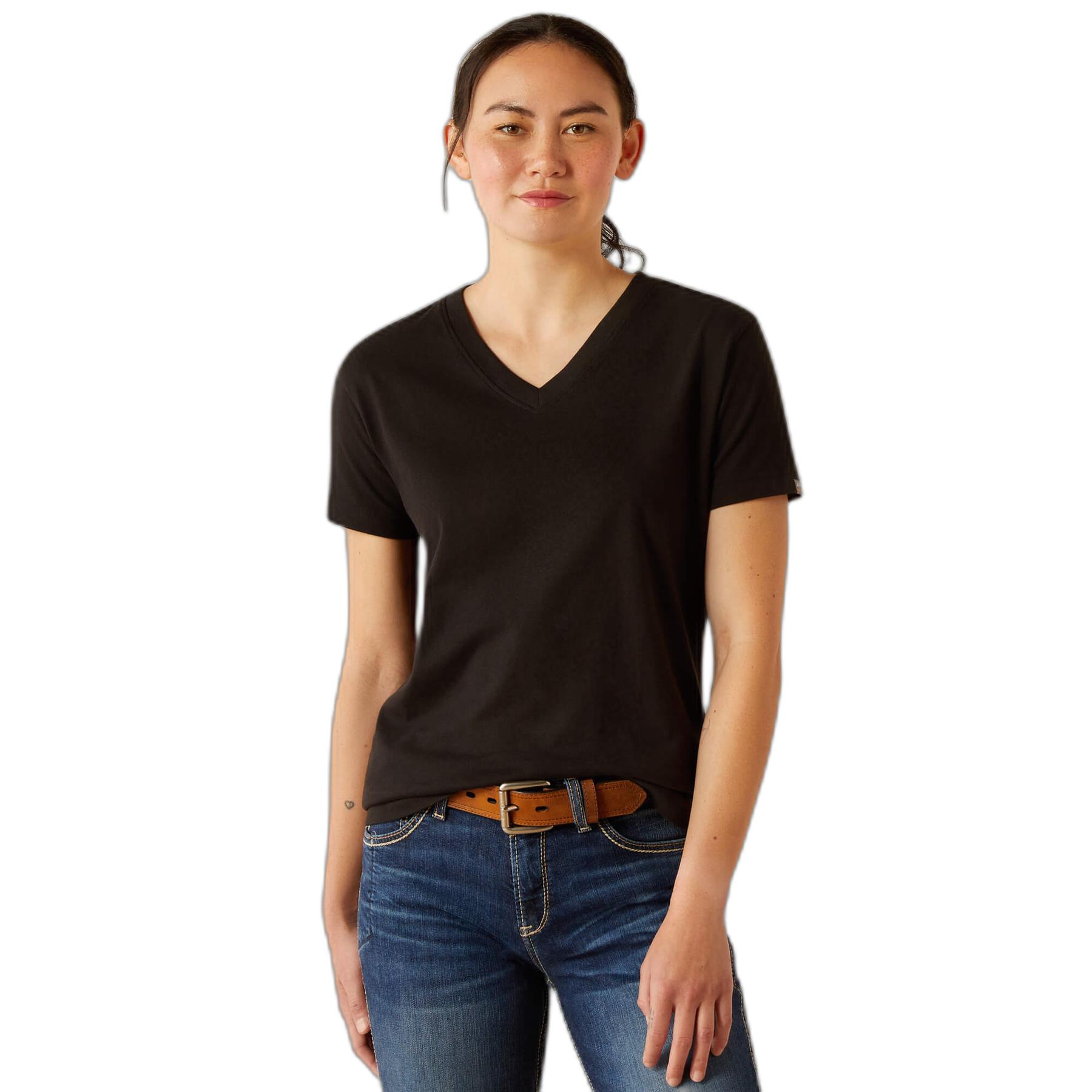 Comparer les prix de T-shirt femme Ariat Rebar Cotton Strong