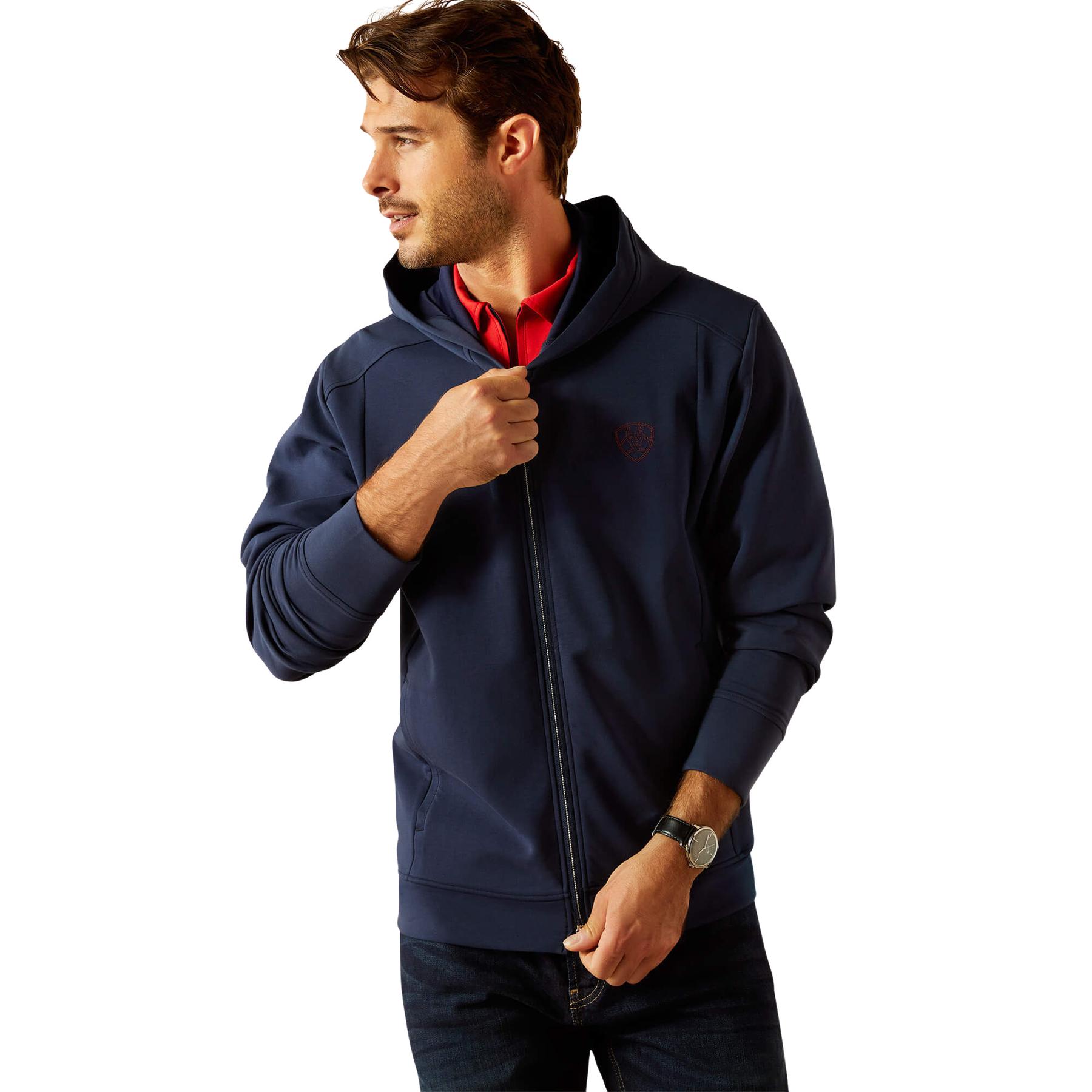 Felpa con cerniera a cappuccio Ariat Antez