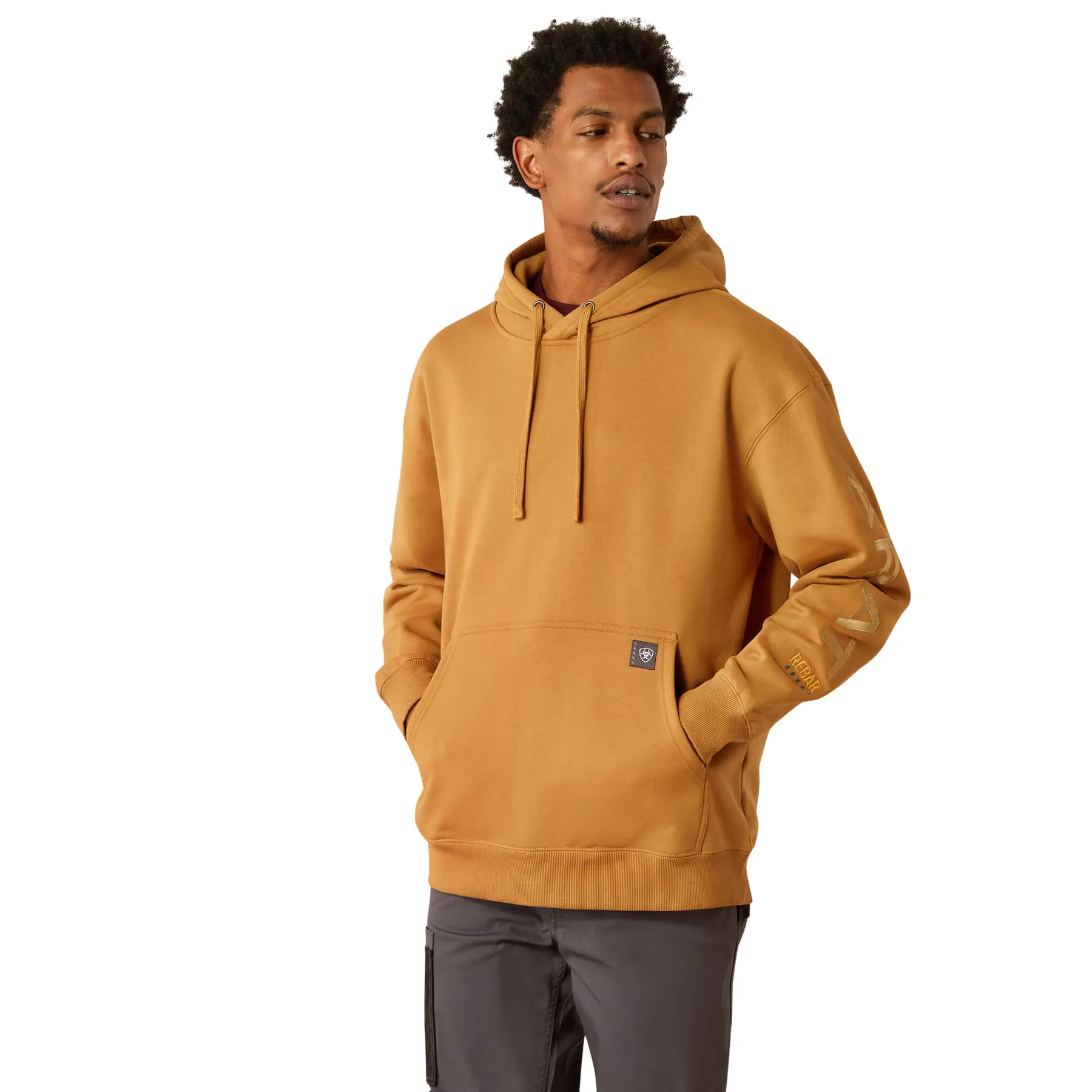 Ariat Jaune Hooded Sweatshirt Rebar Graphic