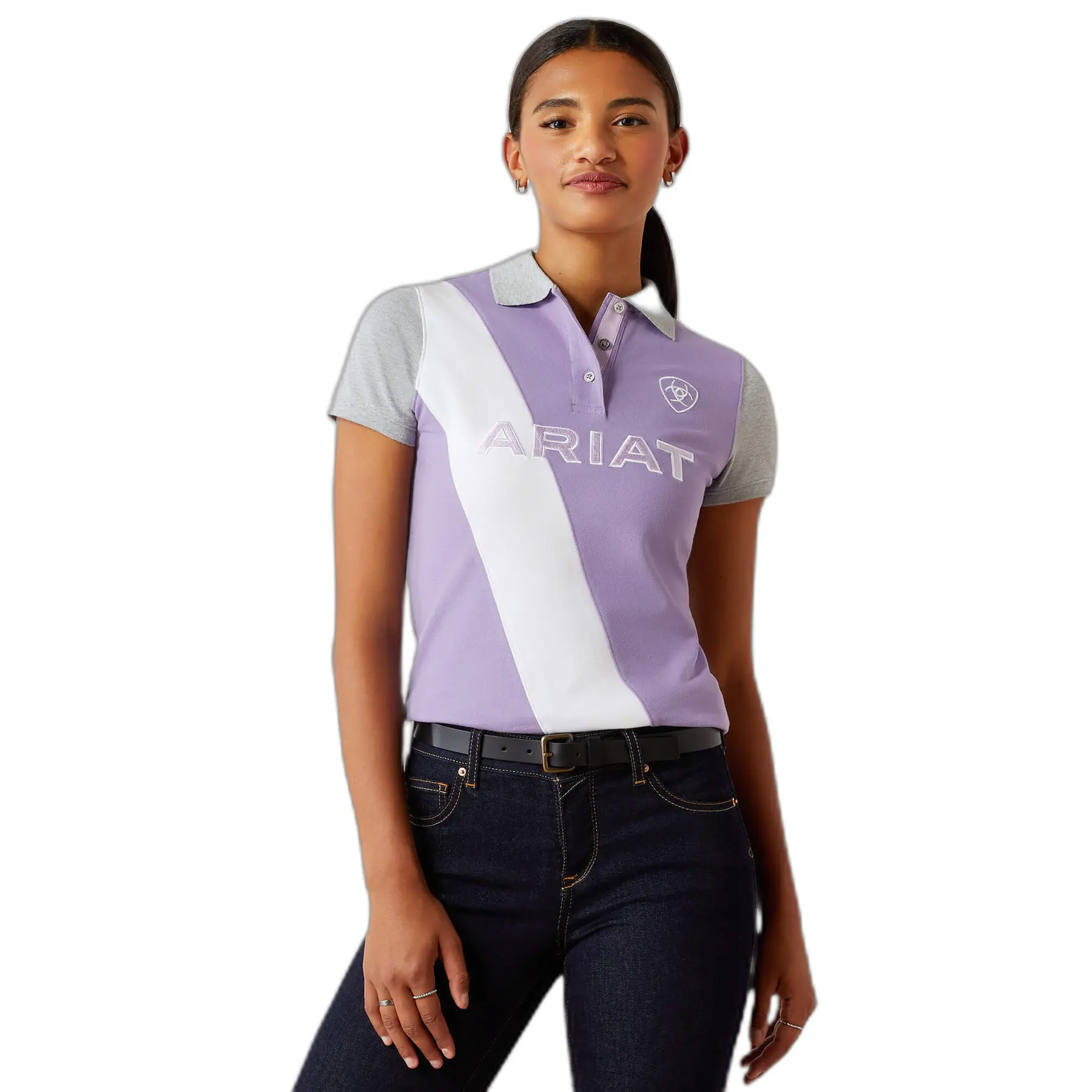 Image of Reitpolo Damen Ariat Taryn Button