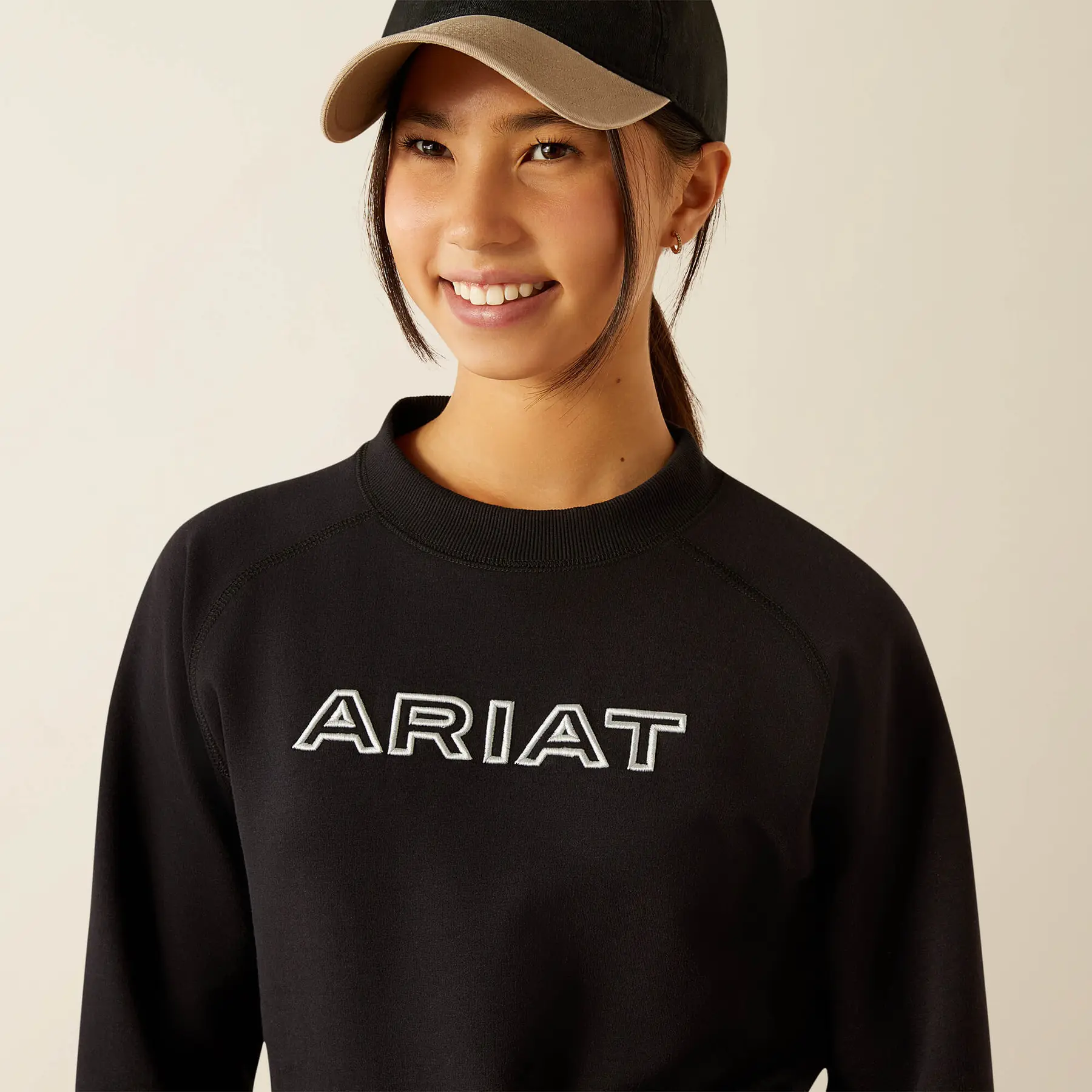 Sweatshirt équitation 1/2 zip femme Ariat Tek Team ARIAT