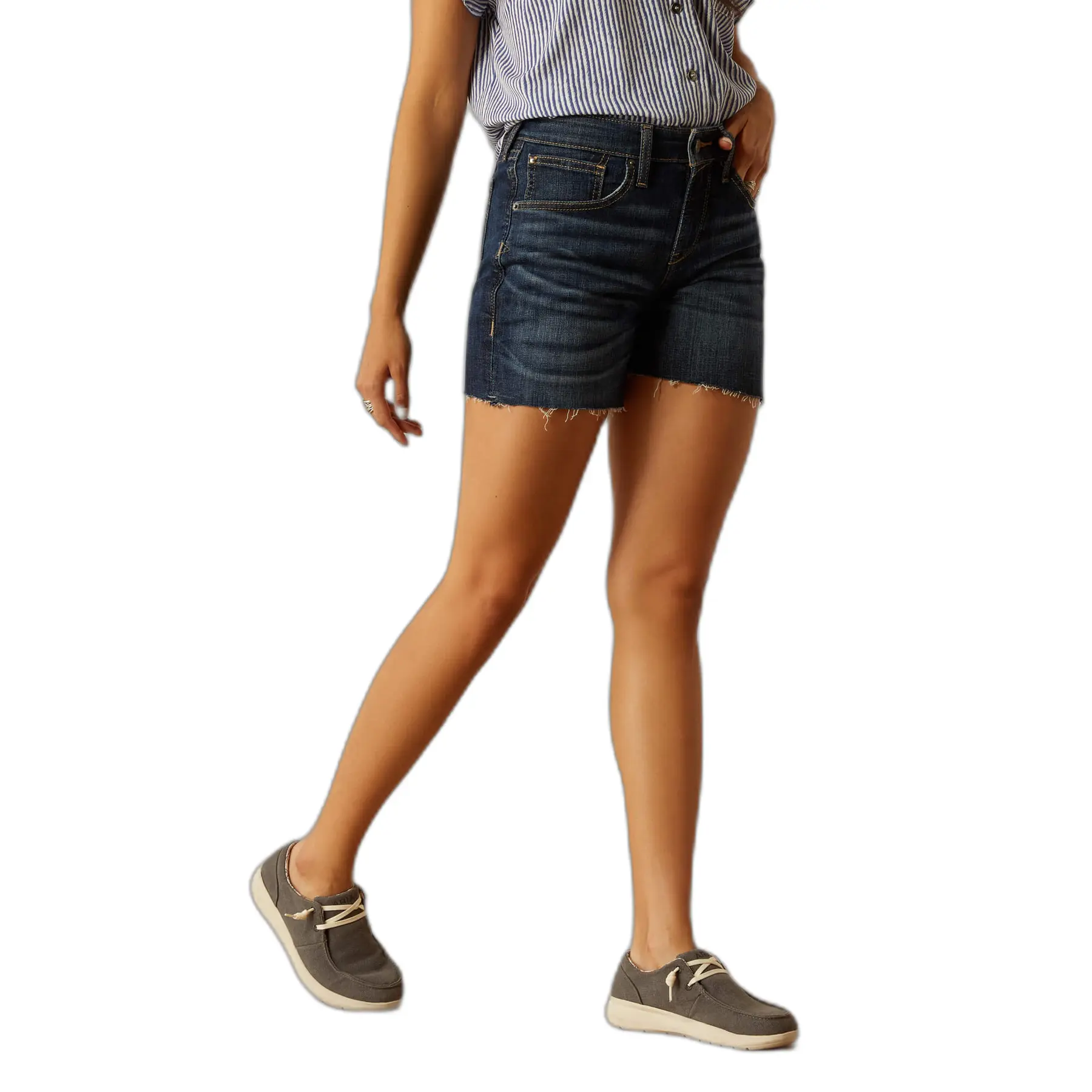 Shorts di jeans da donna Ariat Naz 5