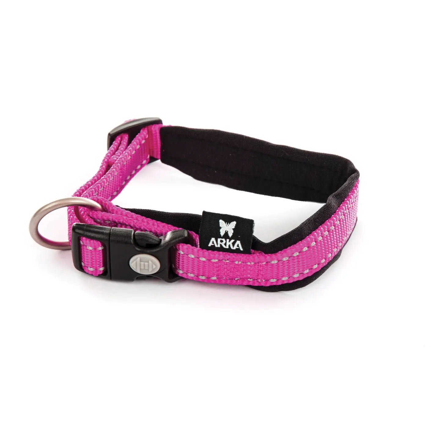 Arka Haok Rose Adjustable Nylon Dog Collar S
