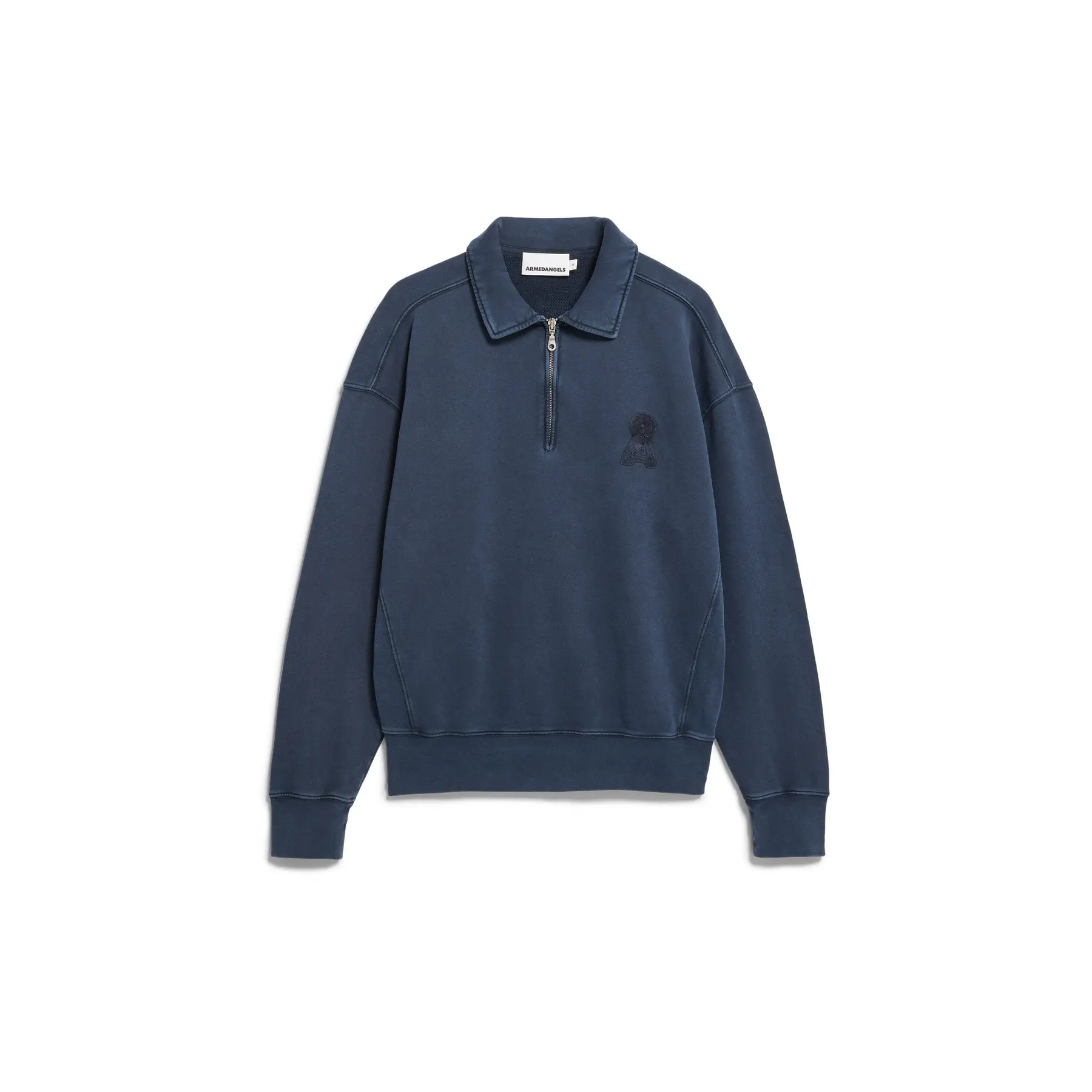 1/4 zip sweatshirt Armedangels Iconic Ã¥ Gmt Dye