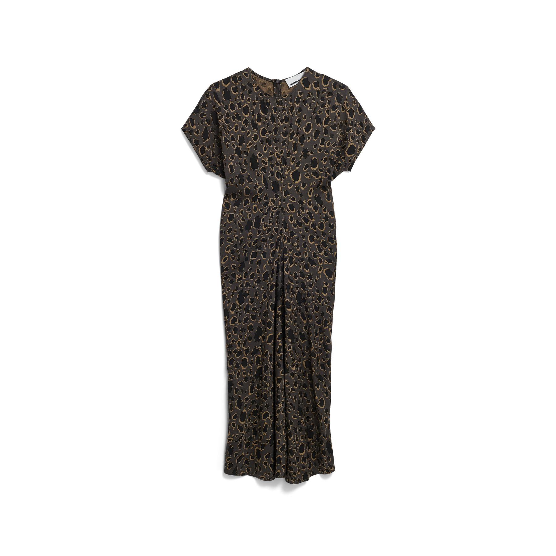 4255808195793 - Kleid Damen Armedangels Midi Leo Bat Wing