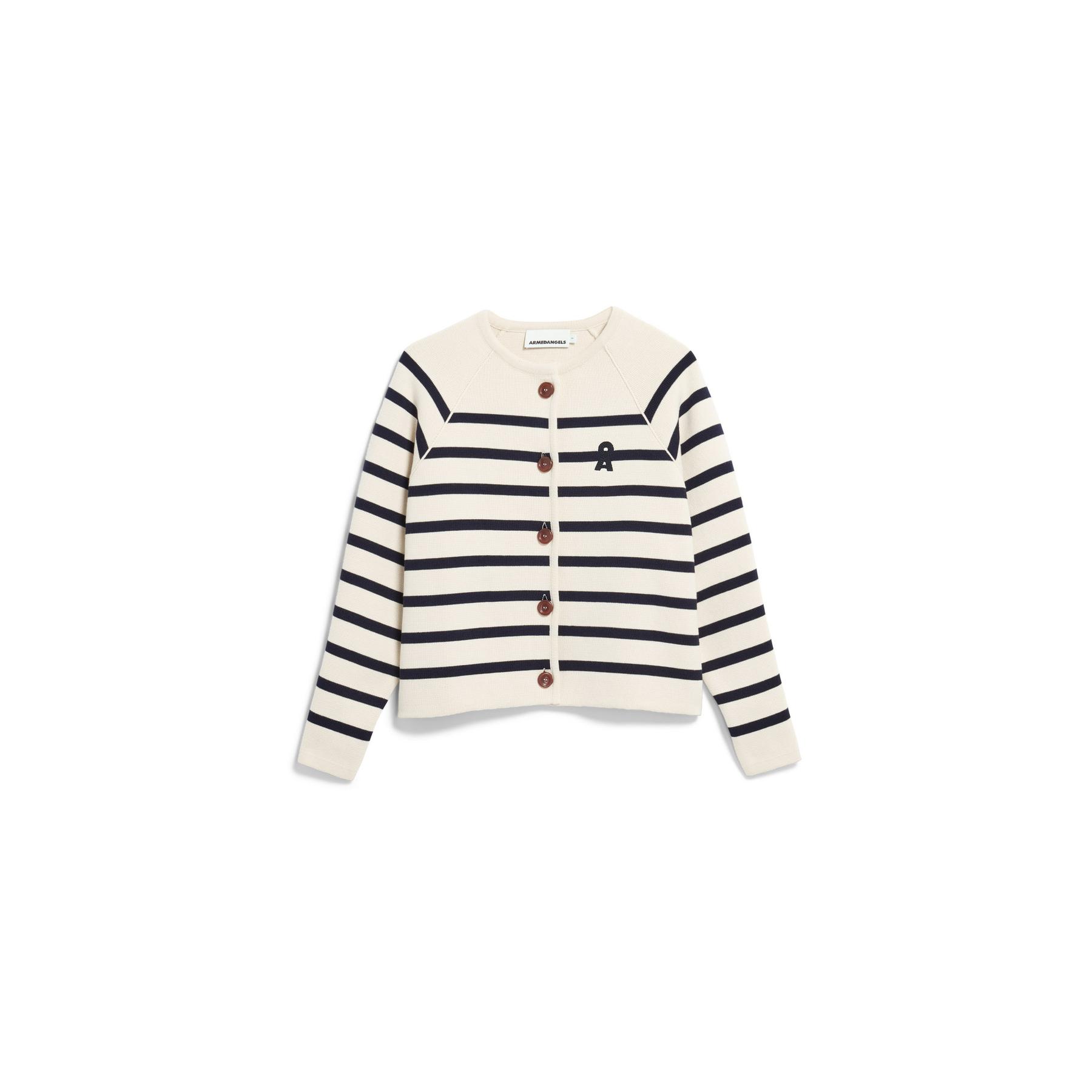 4255860105495 - Damenjacke Armedangels Cardigan Rayé